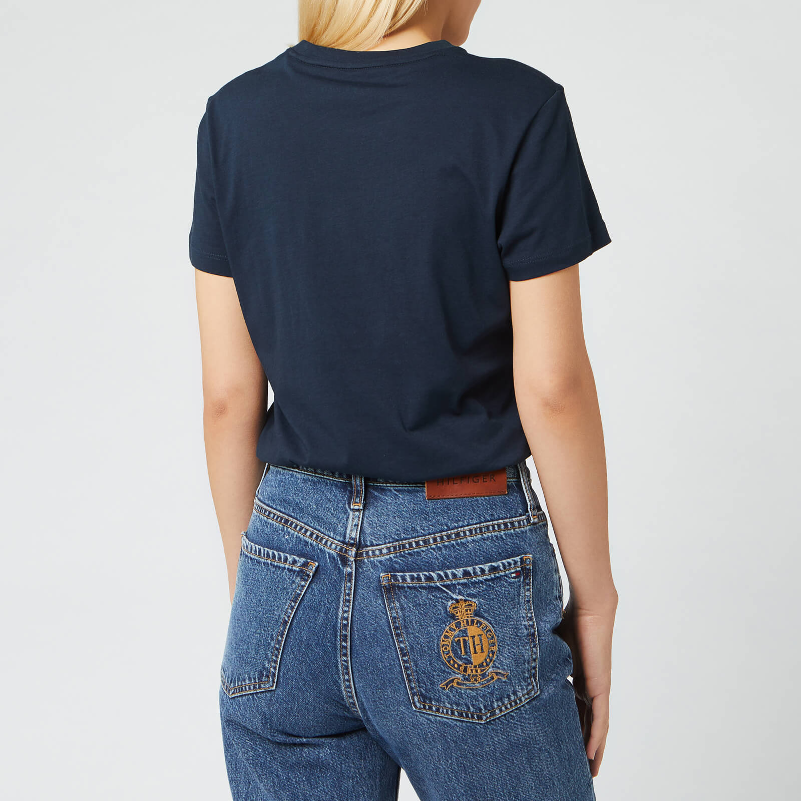 Tommy Hilfiger Women's Heritage Crew Neck T-Shirt - Midnight - Xs