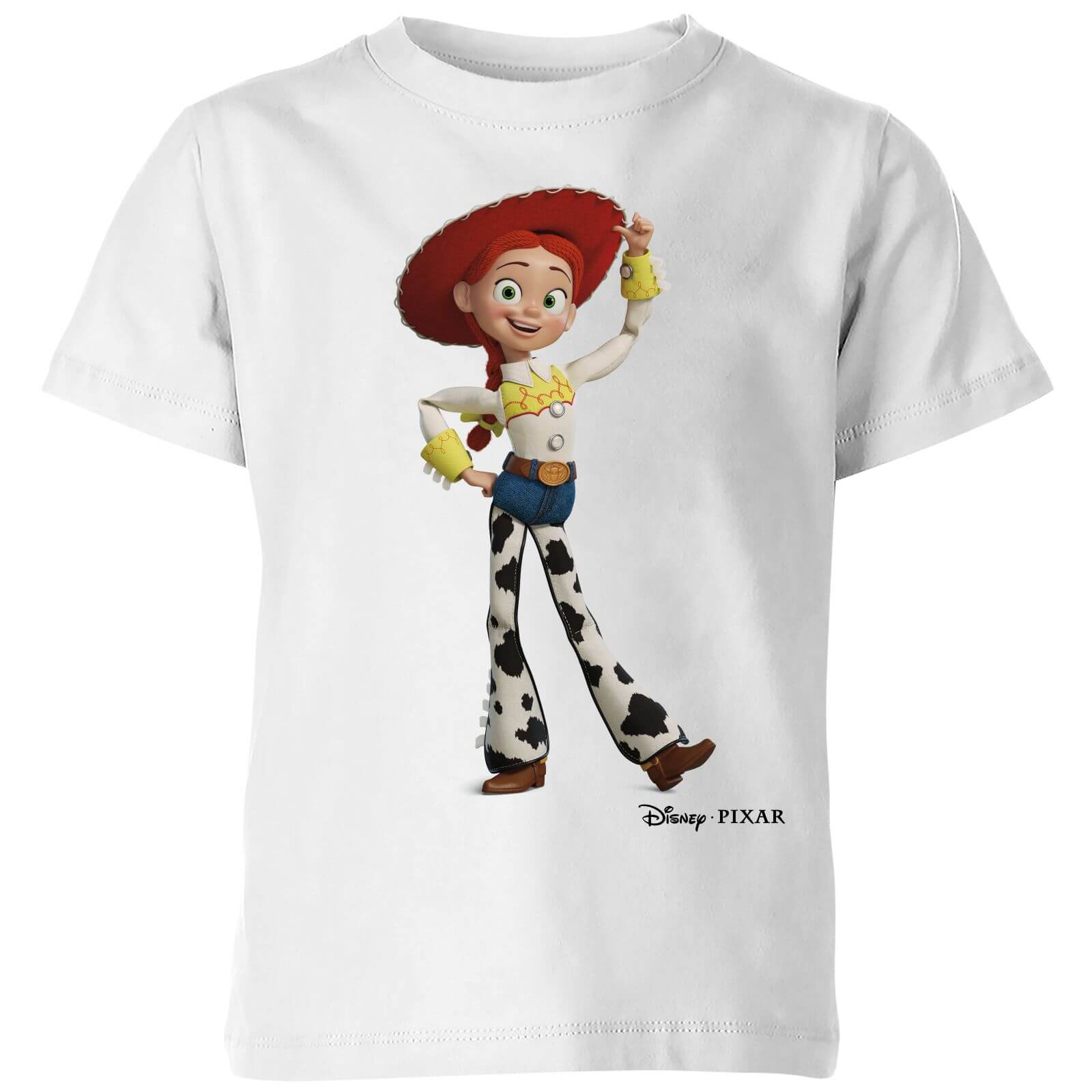 Toy Story 4 Jessie Kids' T-Shirt - White - 11-12 años