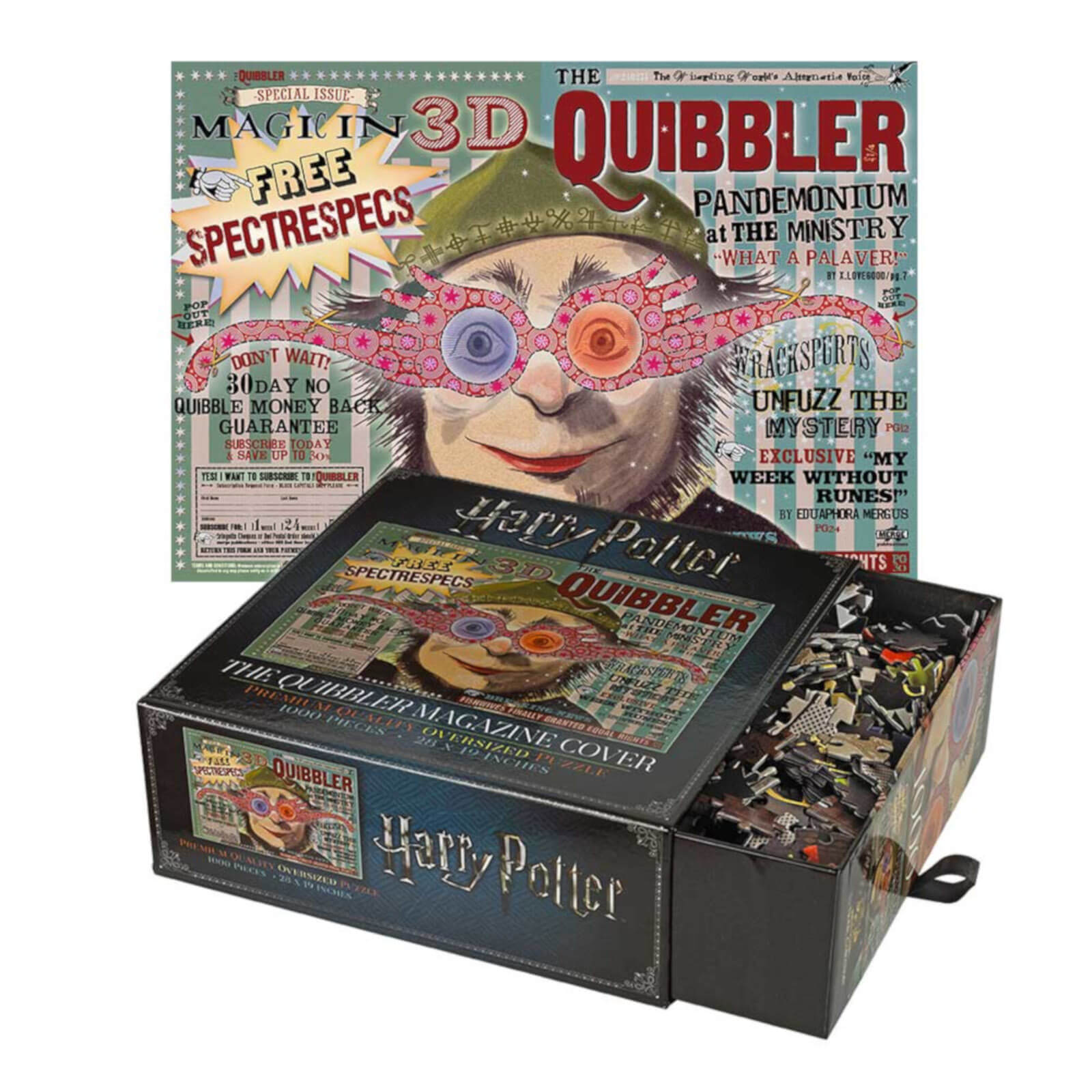 Image of Harry Potter The Quibbler Magazine 1,000 Piece Jigsaw Puzzle