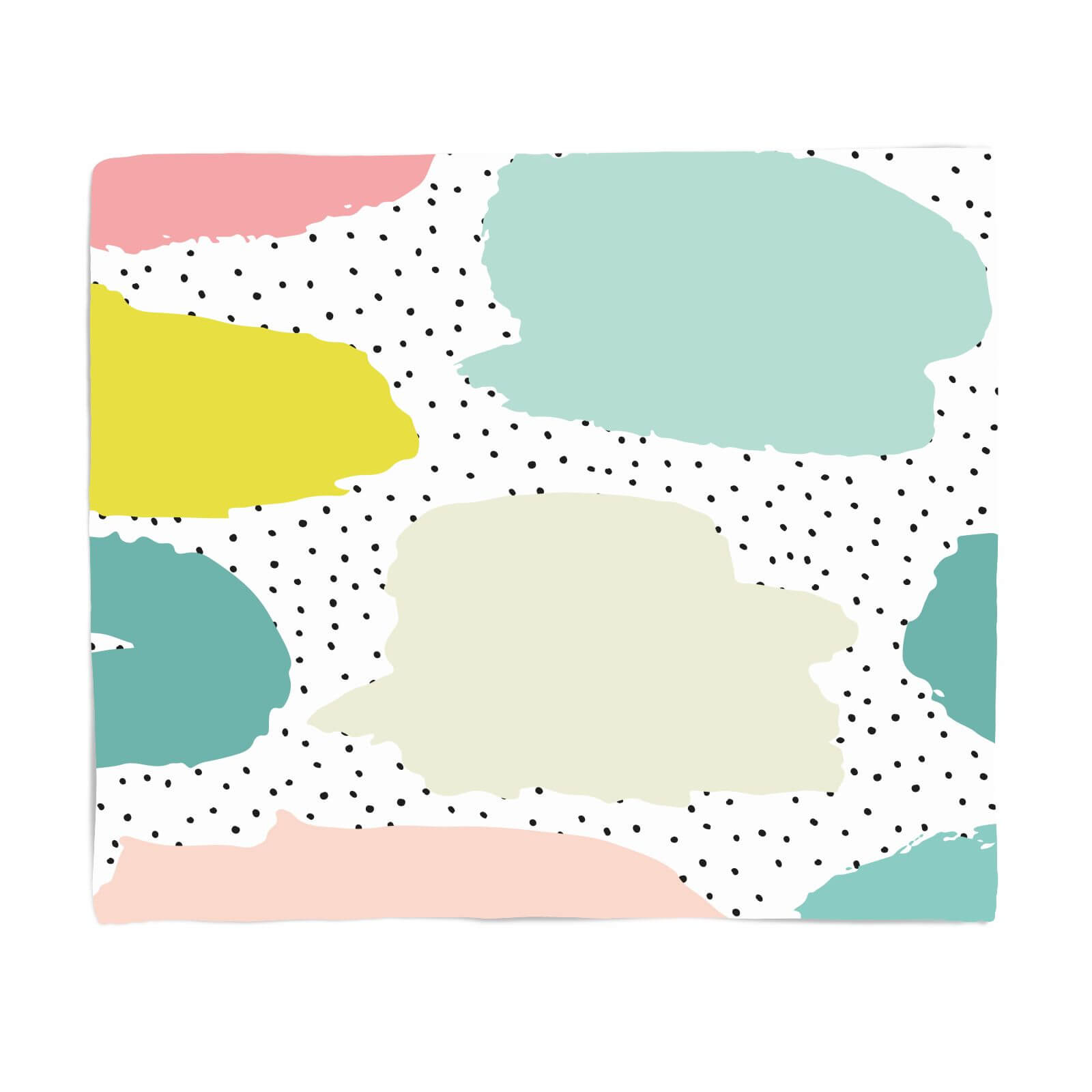 Spotty Blobs Fleece Blanket