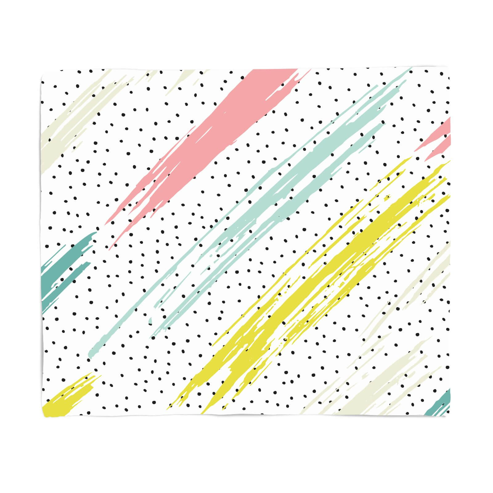 Abstract Lines Fleece Blanket