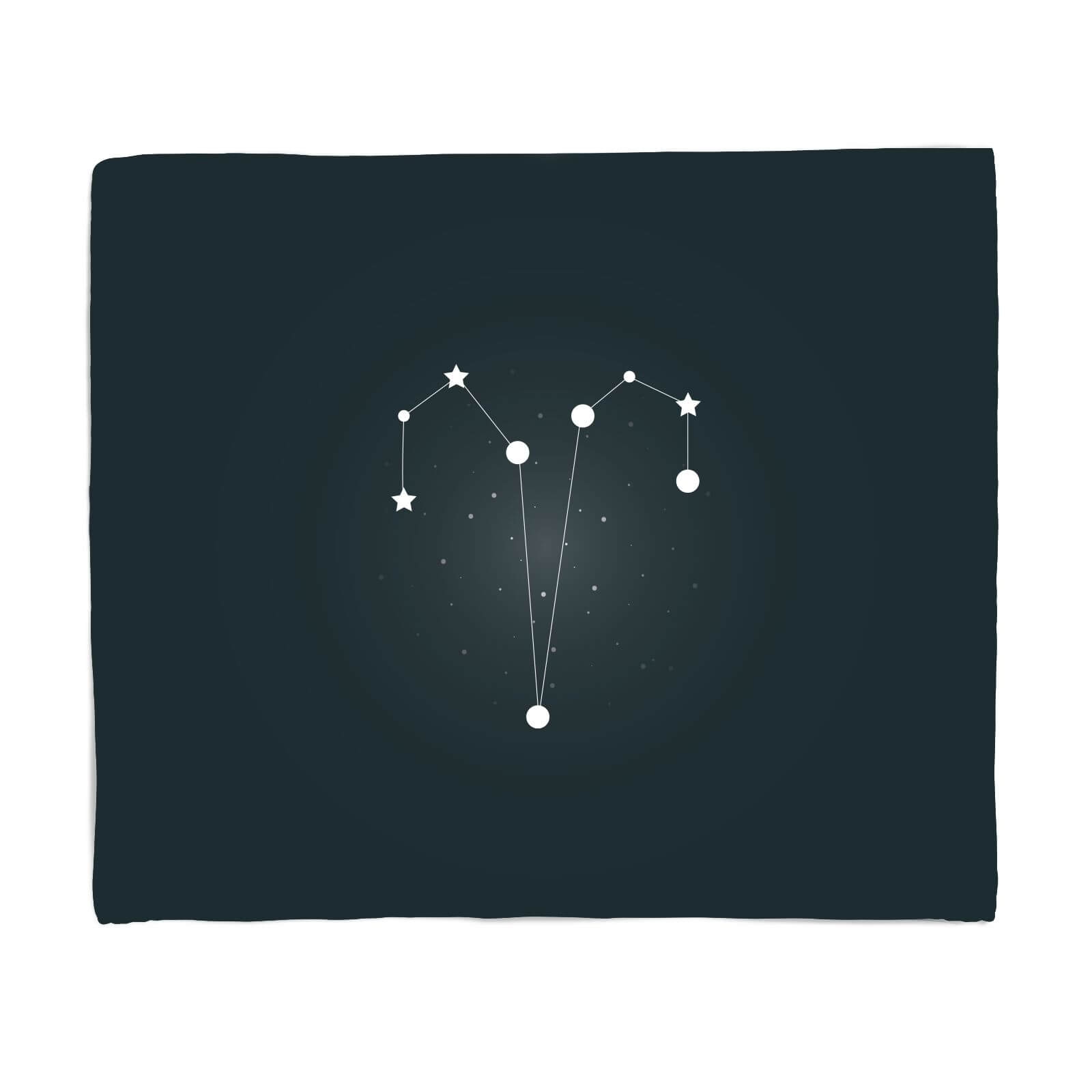 Aries Star Sign Fleece Blanket