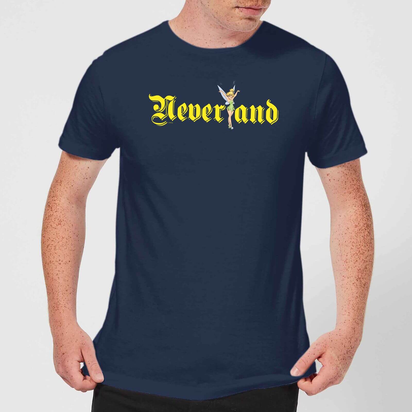 

Disney Peter Pan Tinkerbell Neverland Men's T-Shirt - Navy - M