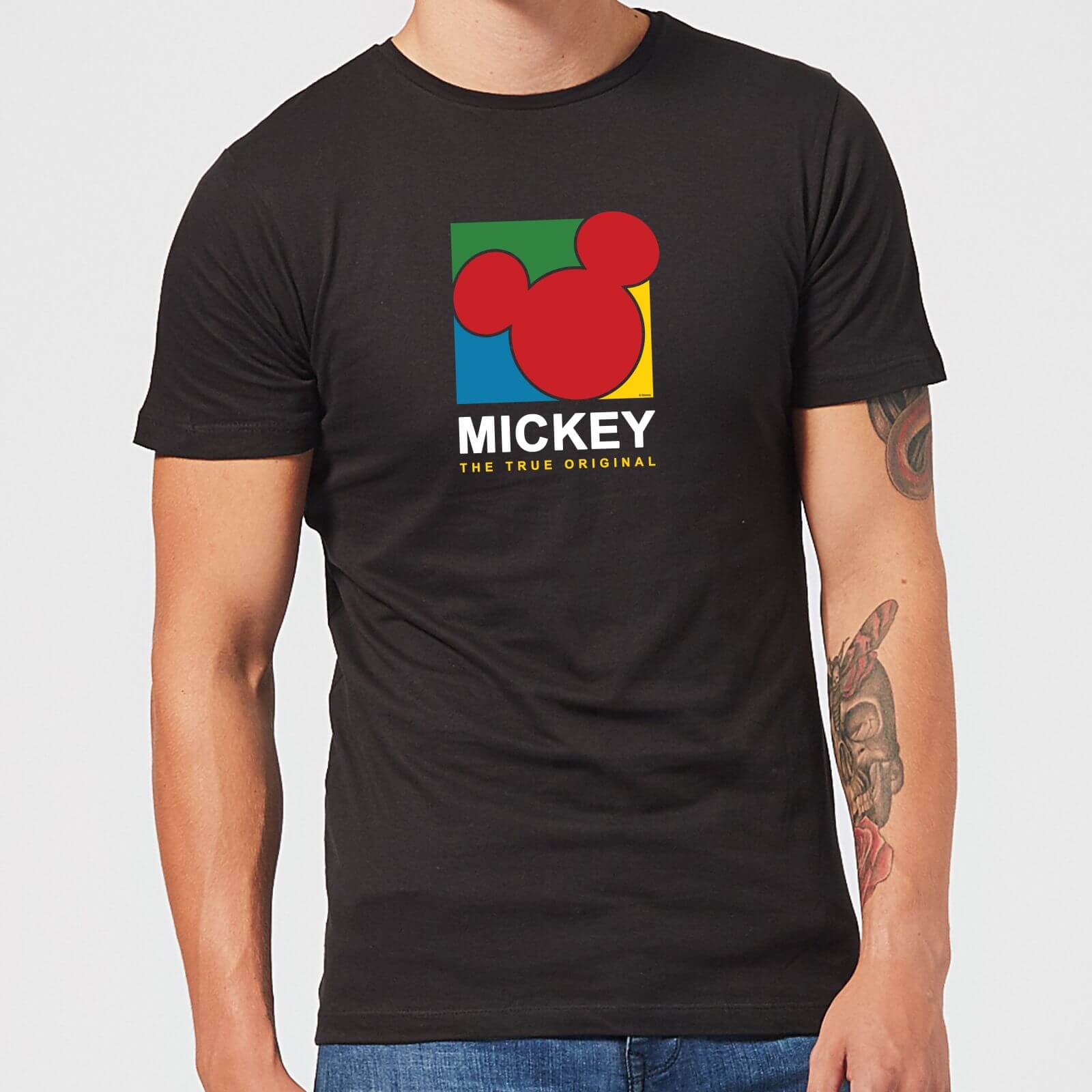 

Disney Mickey The True Original Men's T-Shirt - Black - S