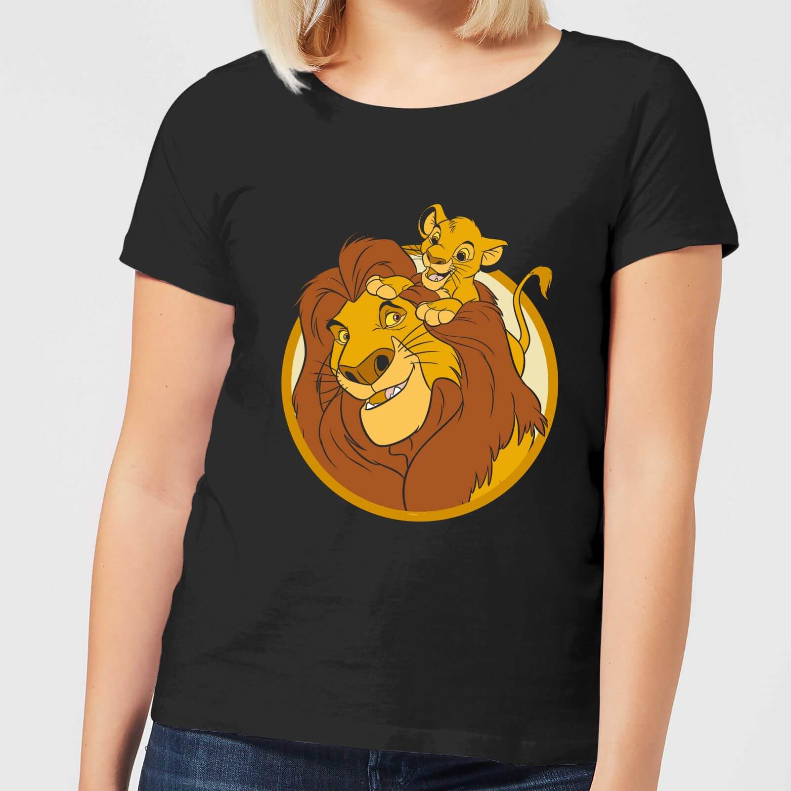 

Disney Mufasa & Simba Women's T-Shirt - Black - L