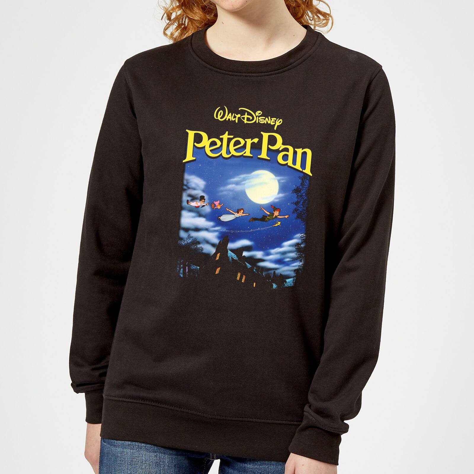 

Disney Peter Pan Cover Women's Sweatshirt - Black - L