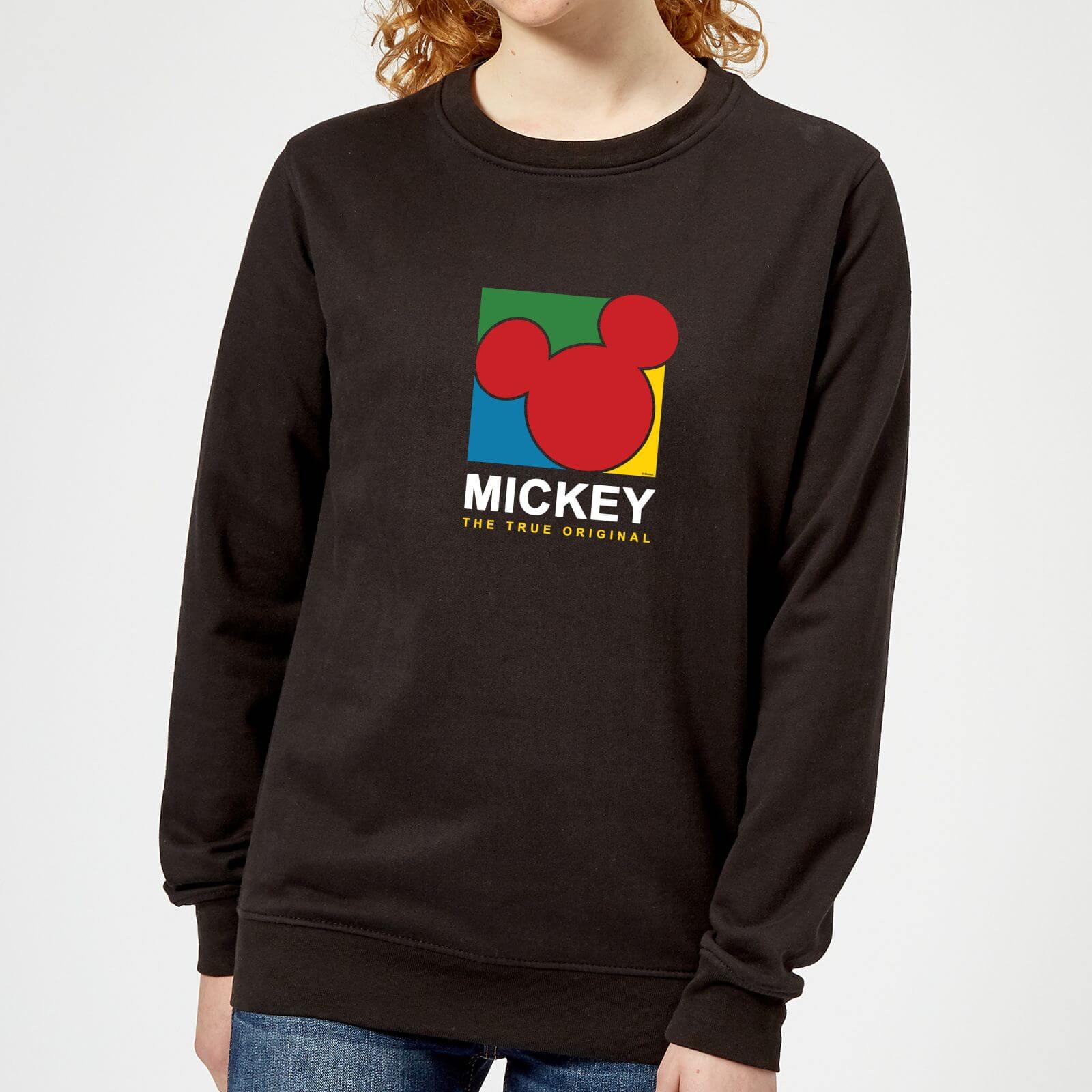 

Disney Mickey The True Original Women's Sweatshirt - Black - M