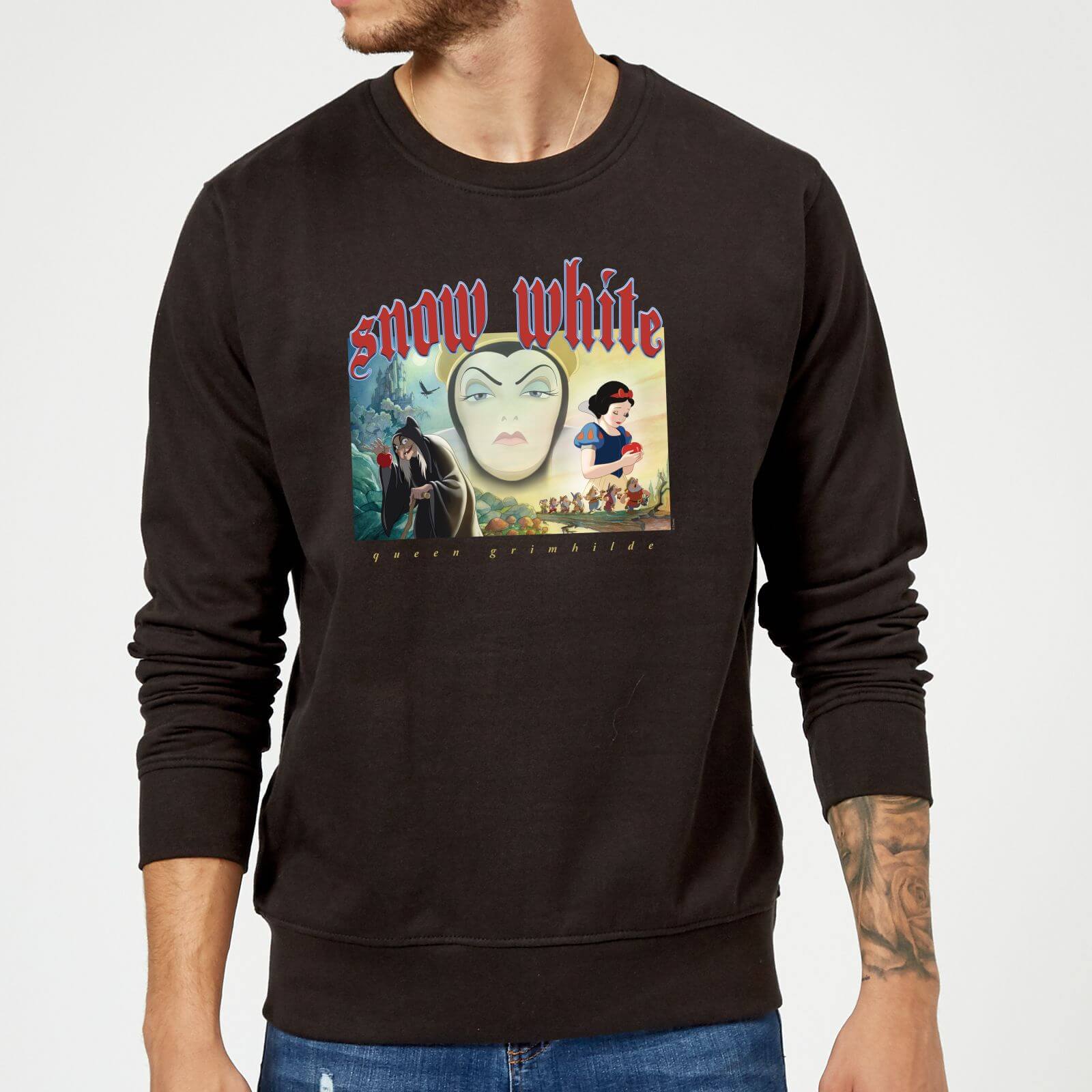 

Disney Snow White And Queen Grimhilde Sweatshirt - Black - M