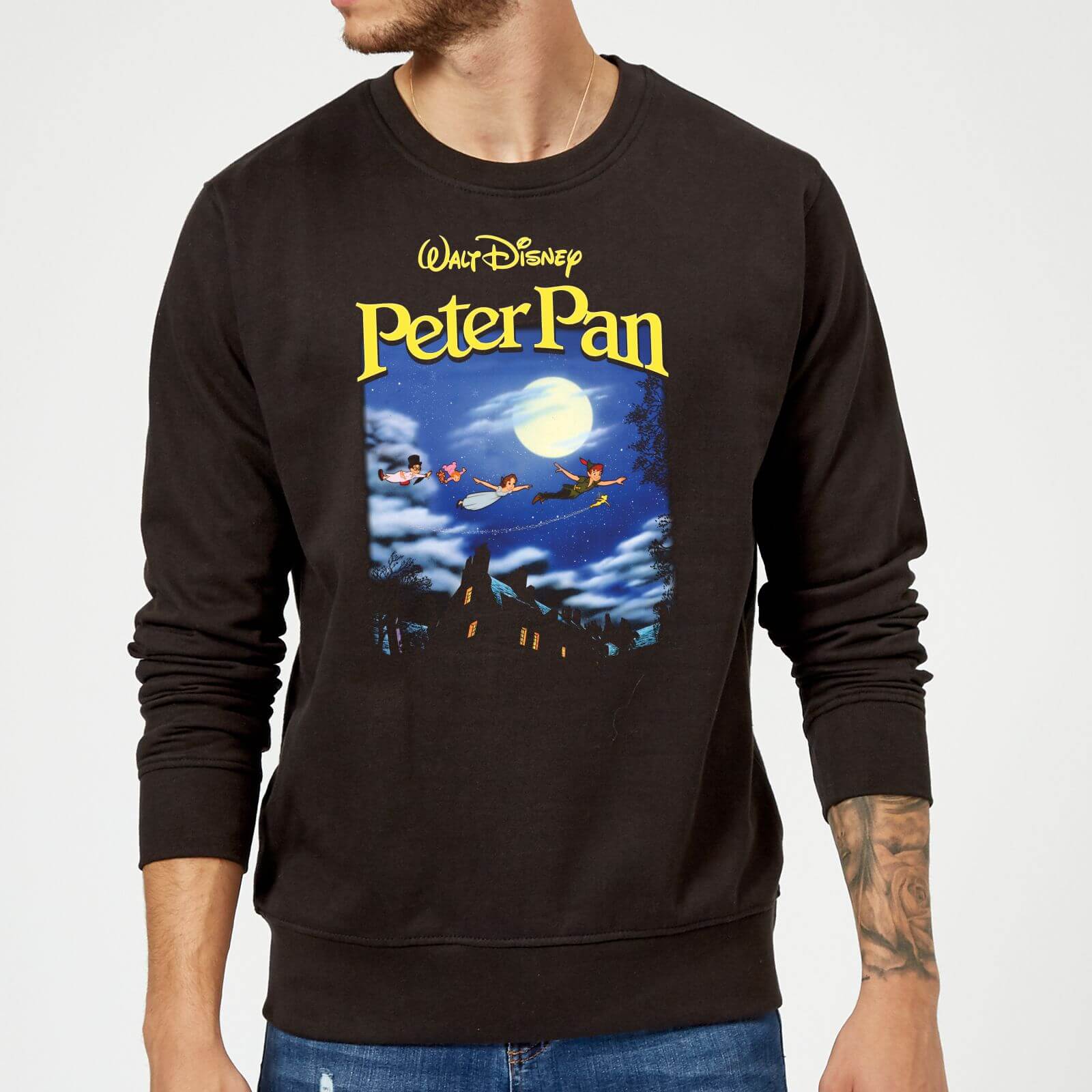 

Disney Peter Pan Cover Sweatshirt - Black - L - Nero