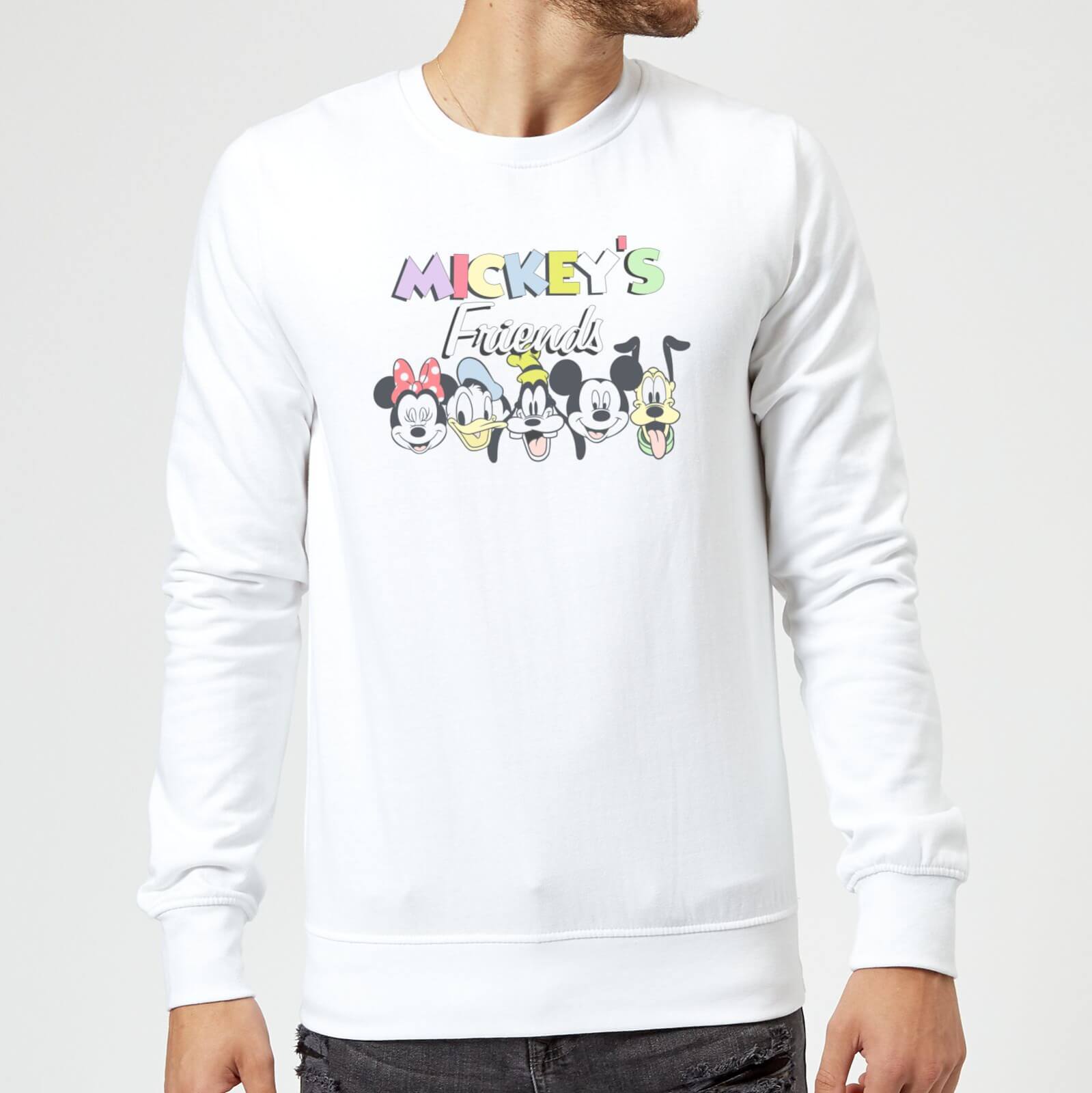

Disney Mickey's Friends Sweatshirt - White - L - Bianco