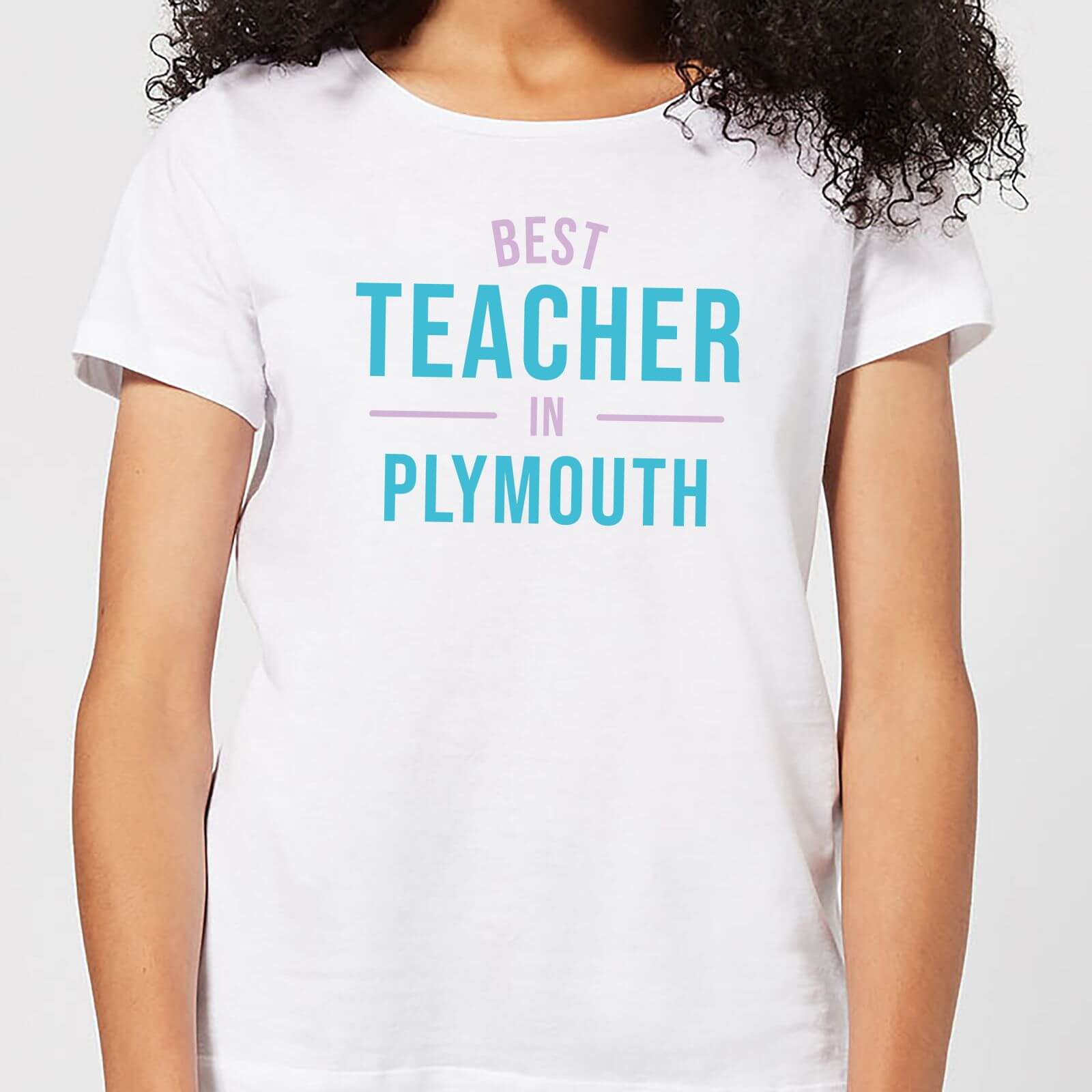 Best Teacher In Plymouth Women's T-Shirt - White - L - White