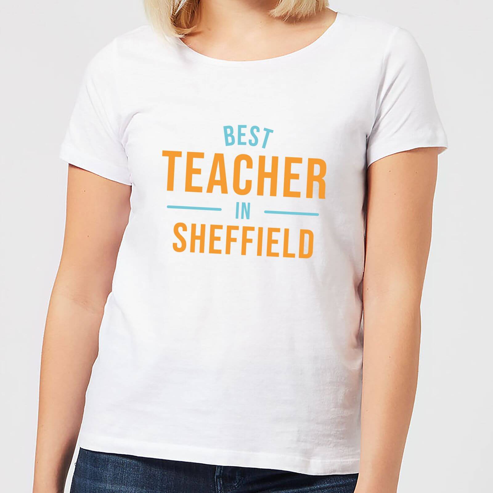 Best Teacher In Sheffield Women's T-Shirt - White - XXL - White