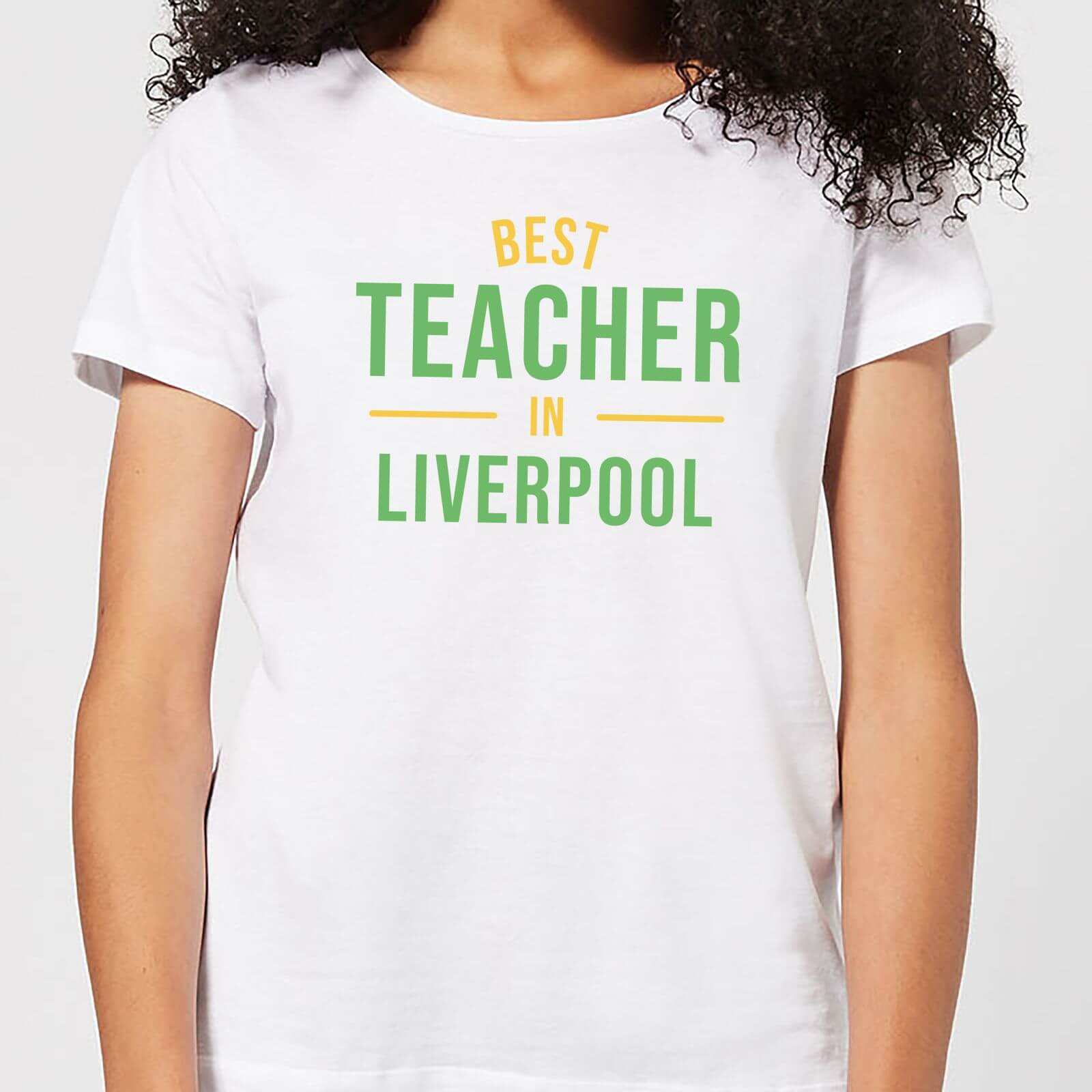 Best Teacher In Liverpool Women's T-Shirt - White - XXL - White