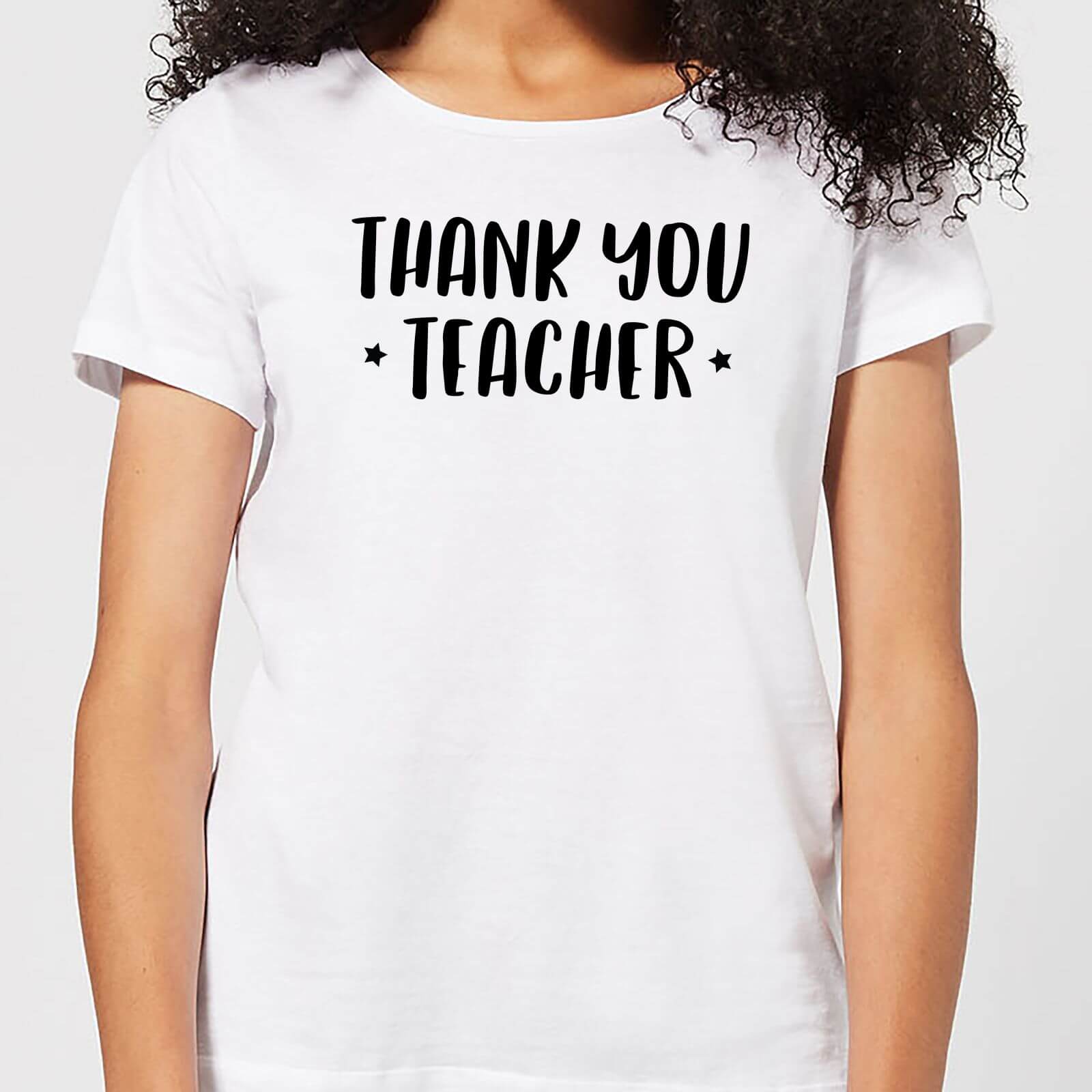 Thank You Teacher Women's T-Shirt - White - S - White