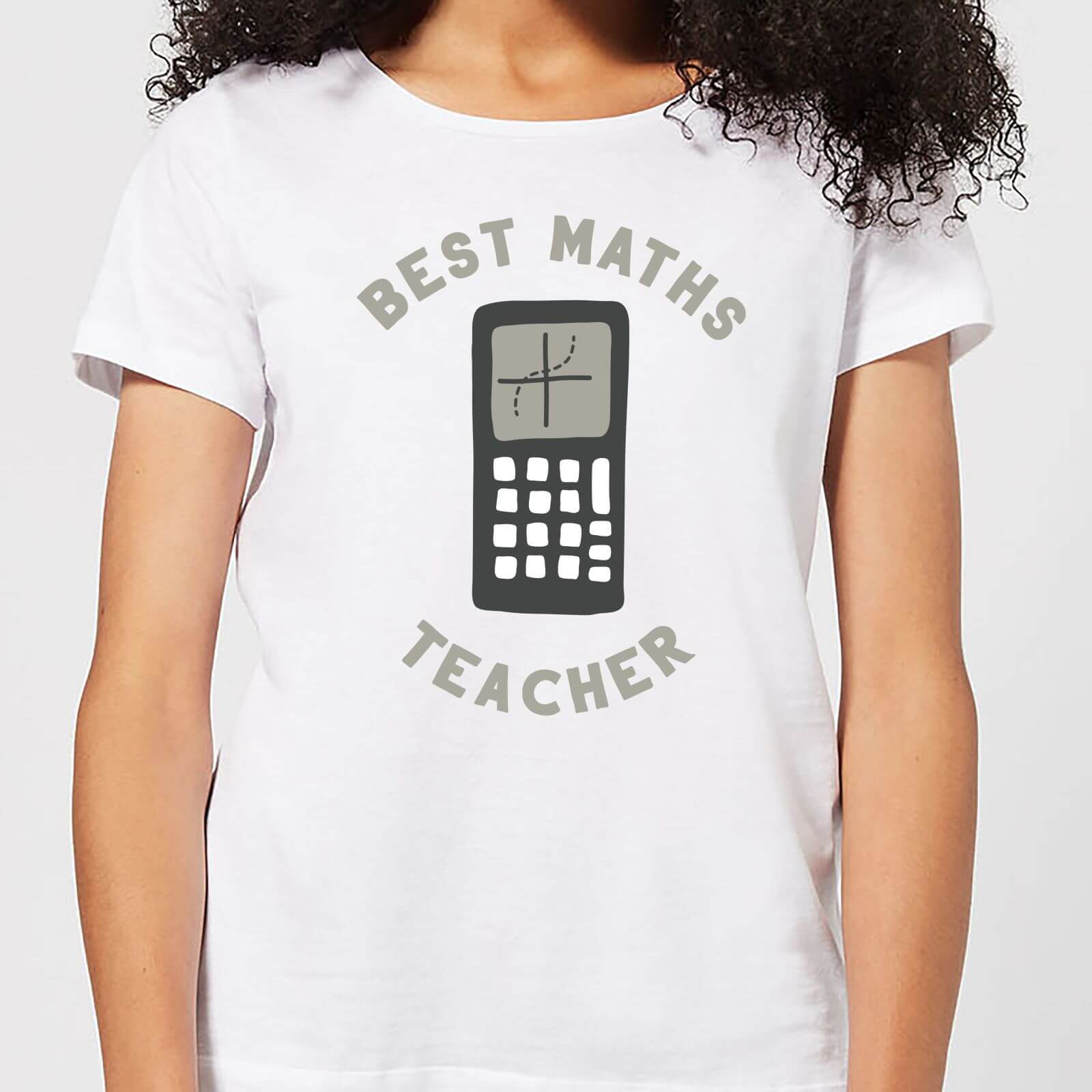 Best Maths Teacher Women's T-Shirt - White - M - White