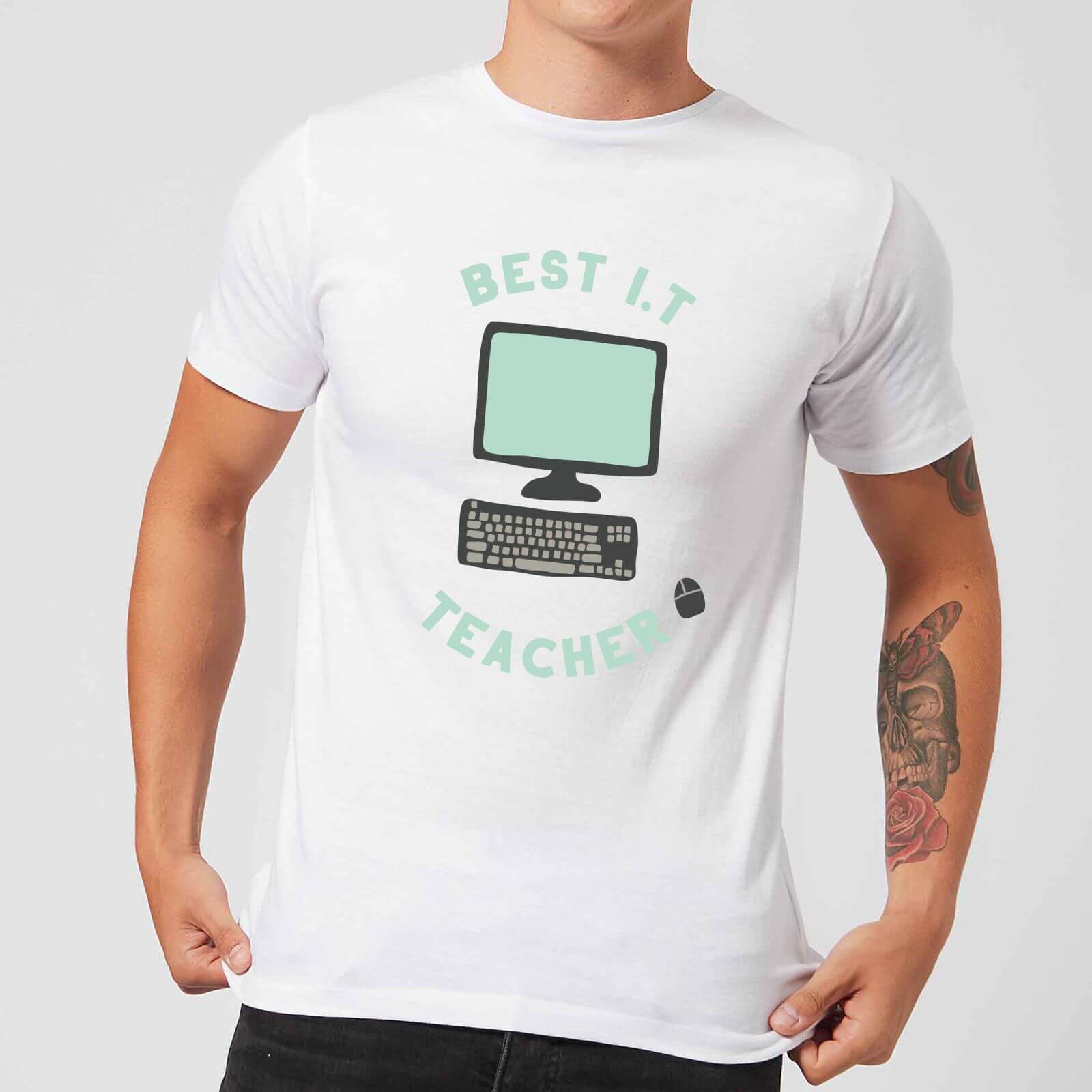 Best I.T Teacher Men's T-Shirt - White - M - White