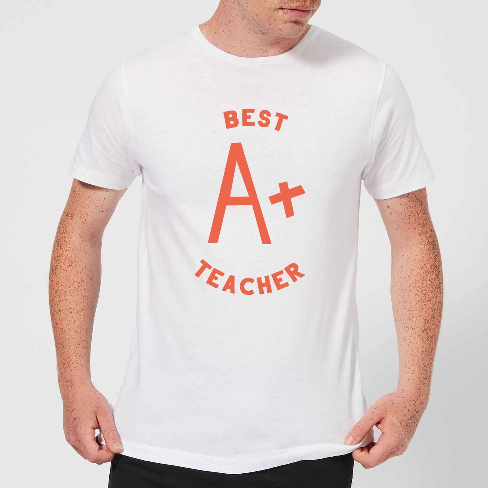 Best Teacher Men's T-Shirt - White - S - White