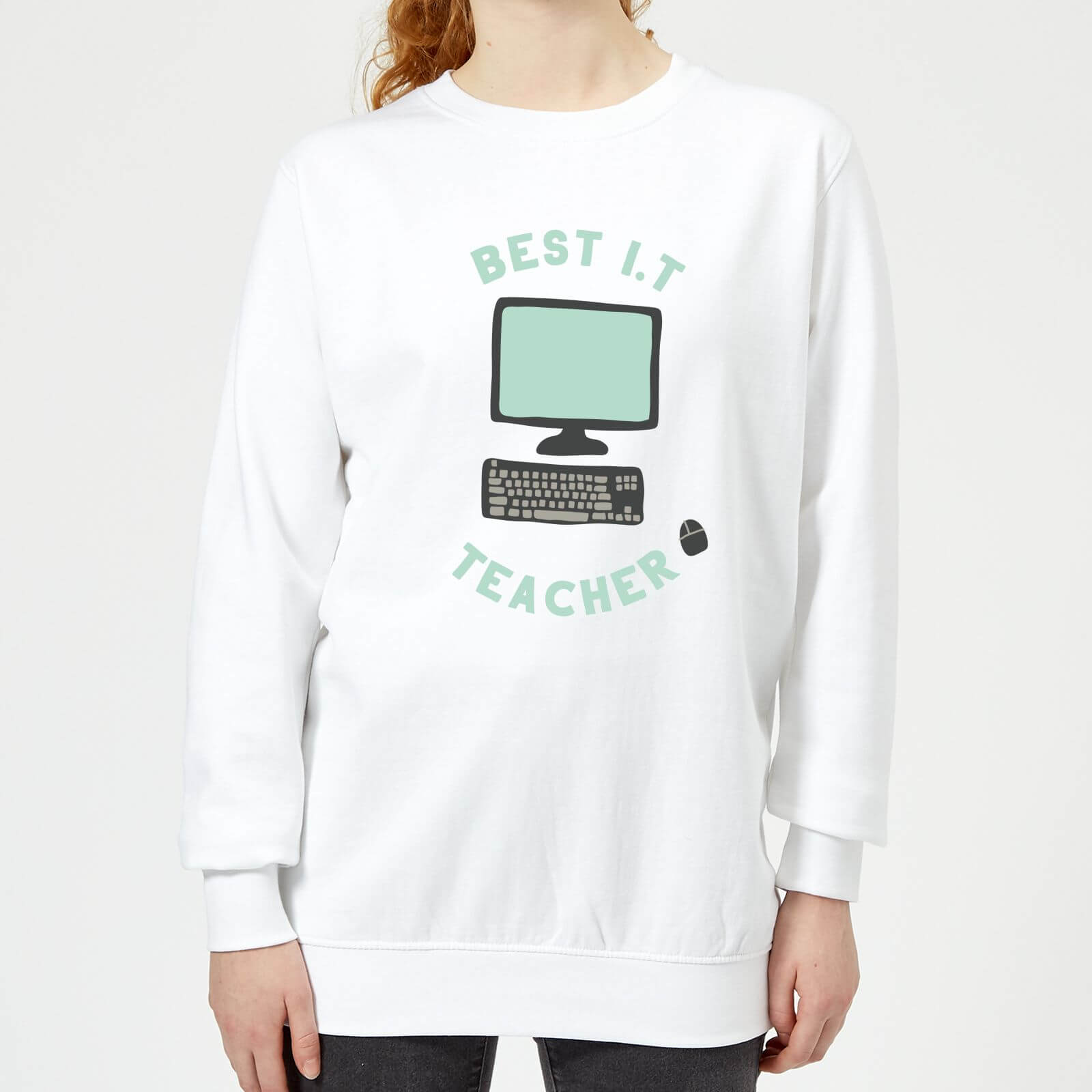 Best I.T Teacher Women's Sweatshirt - White - XS - White