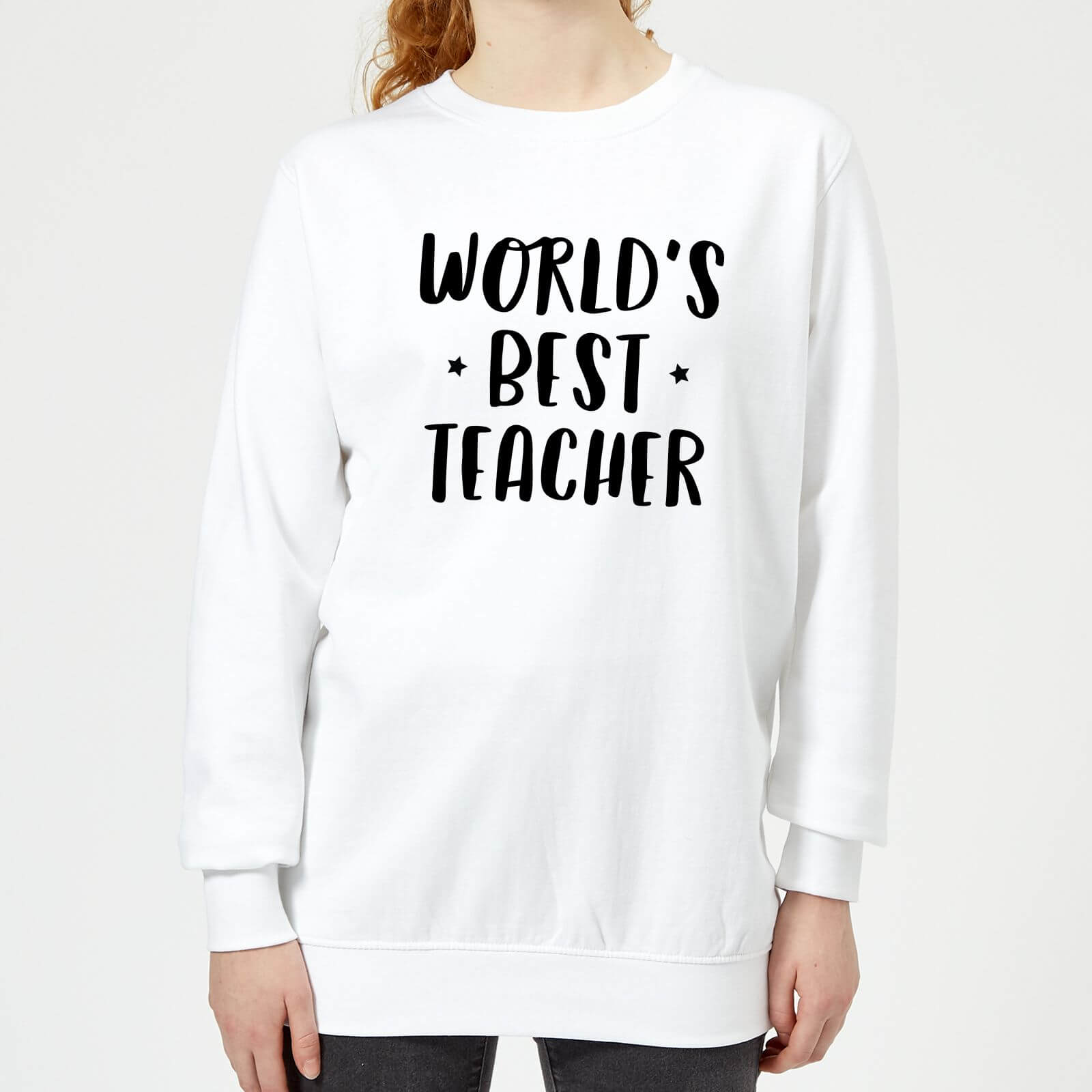 World's Best Teacher Women's Sweatshirt - White - S - White