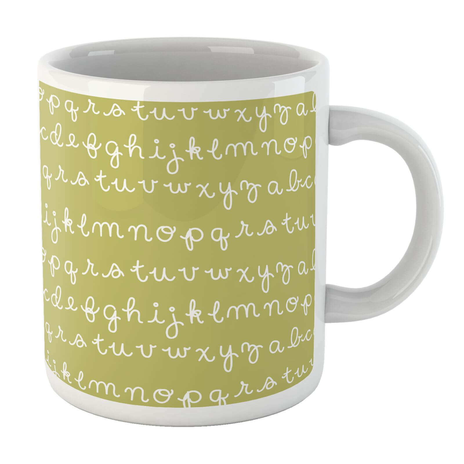 Alphabet Mug Green
