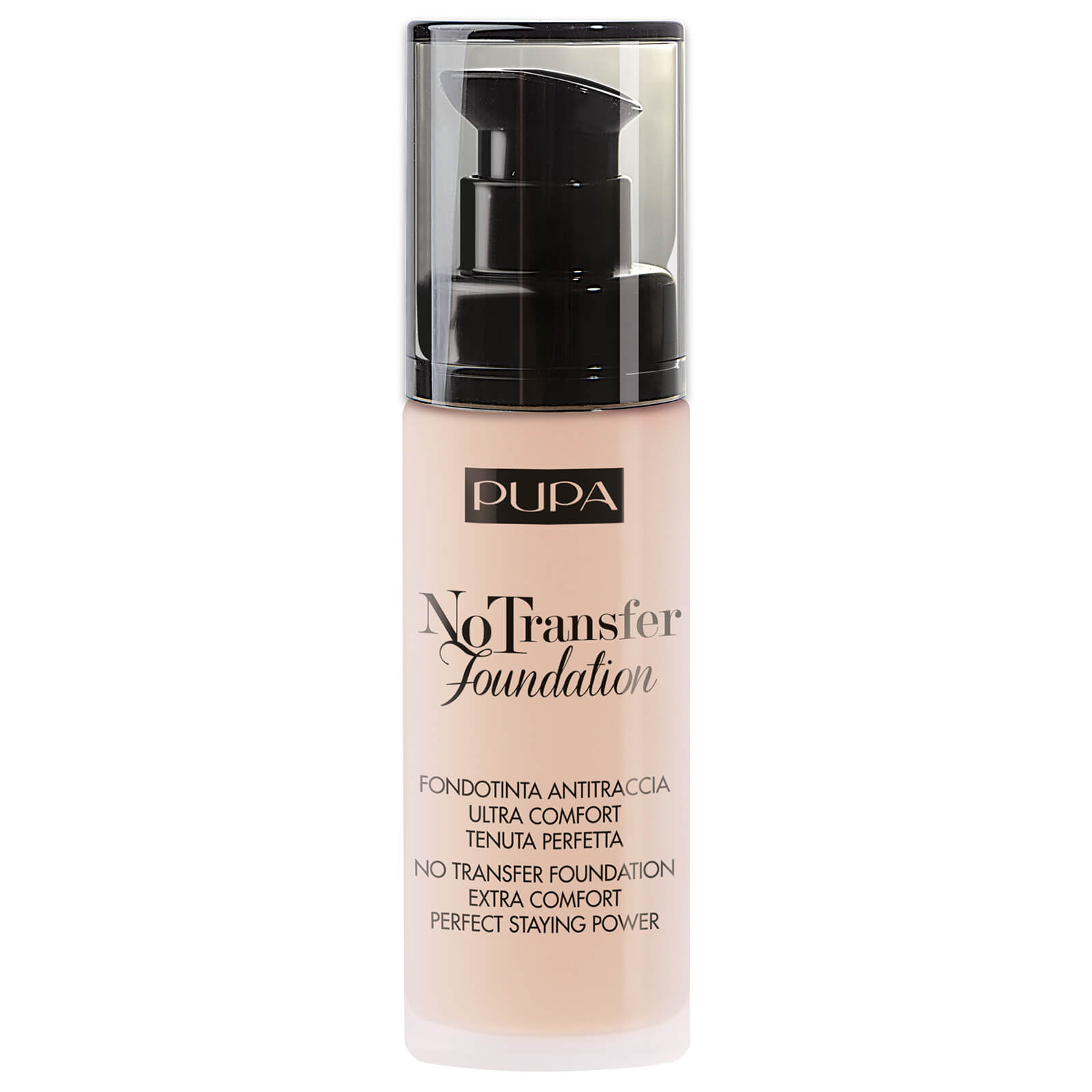 

PUPA No Transfer Foundation 30ml (Various Shades) - Porcelain