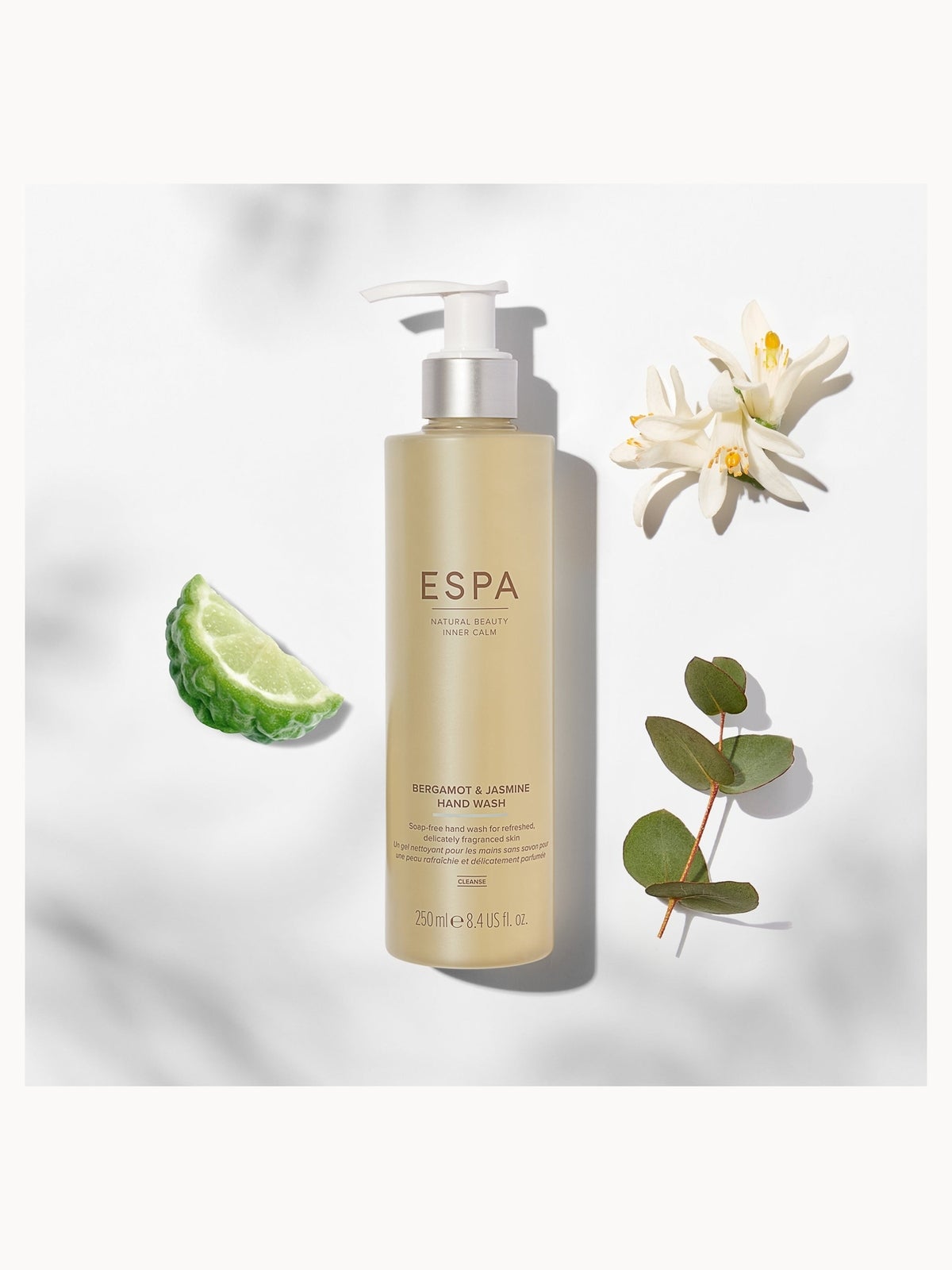 ESPA Bergamot and Jasmine Hand Wash 250ml 3
