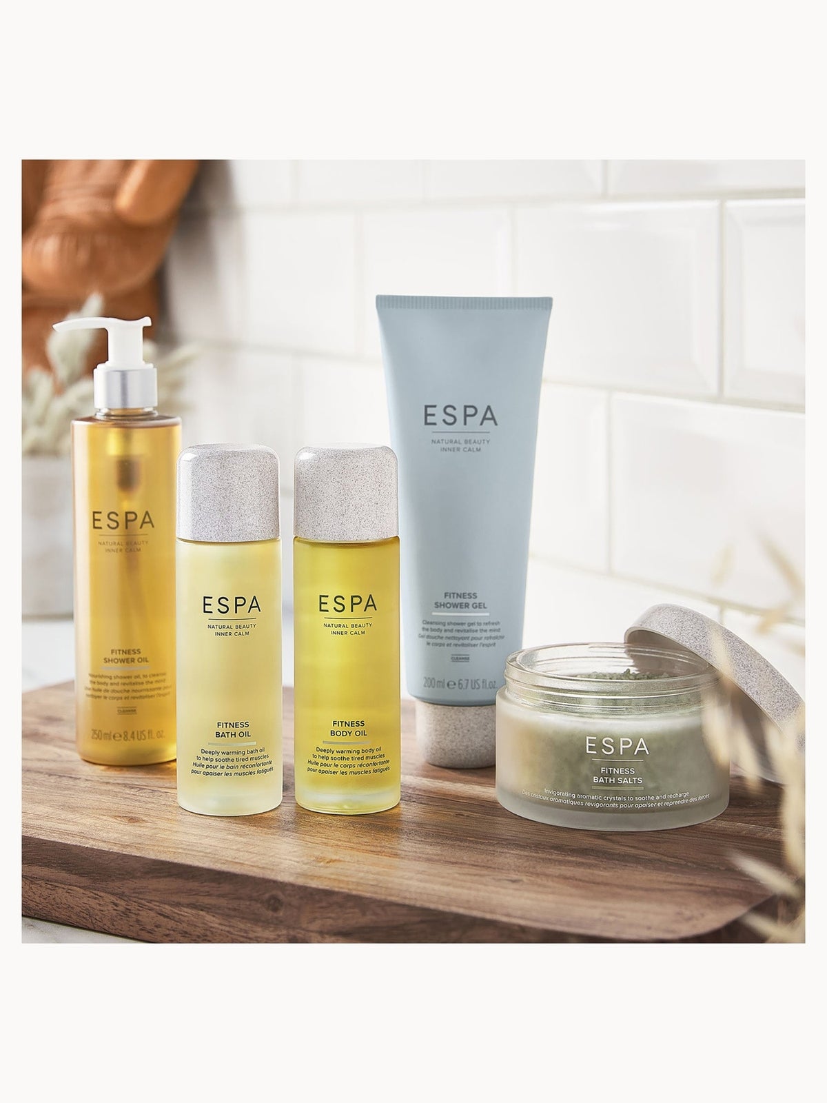 ESPA Fitness Shower Oil 250ml 3