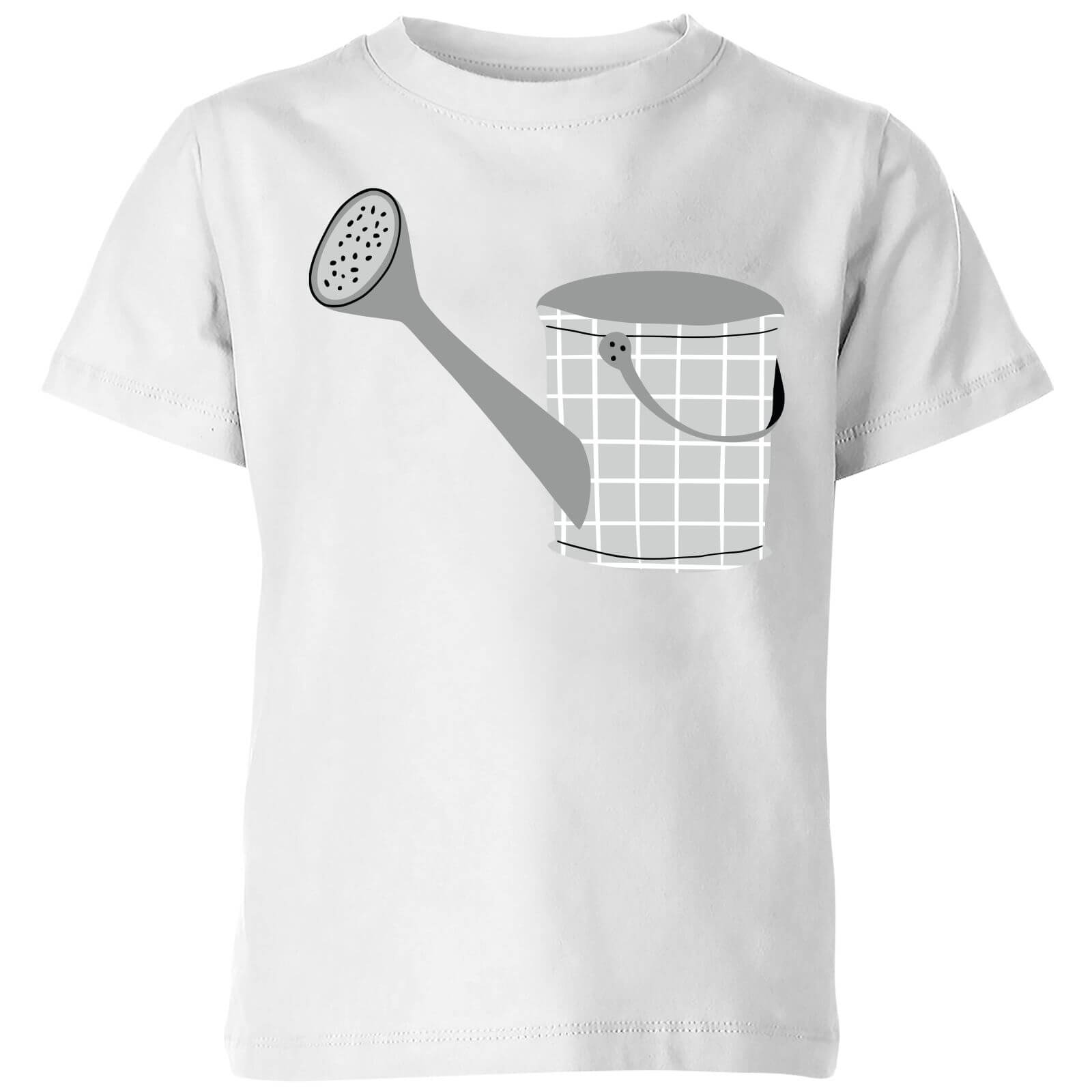Watering Can Kids' T-Shirt - White - 3-4 Years