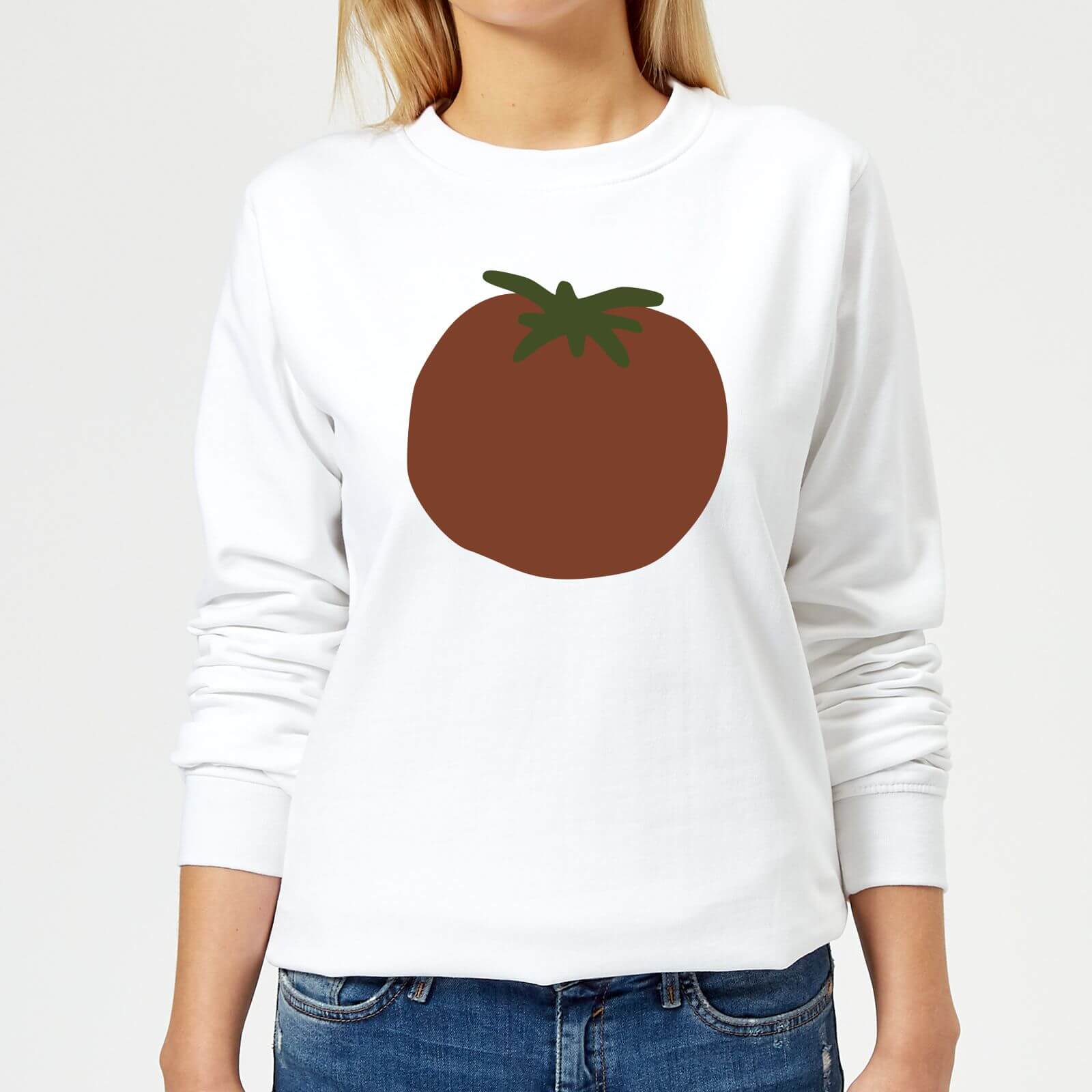 Tomato Women's Sweatshirt - White - XL - White