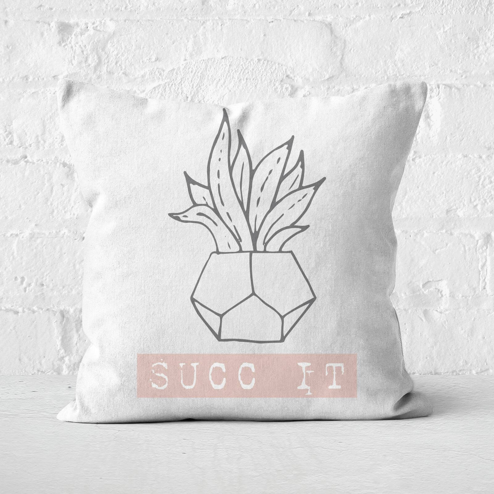 Succ It Square Cushion - 40x40cm - Soft Touch