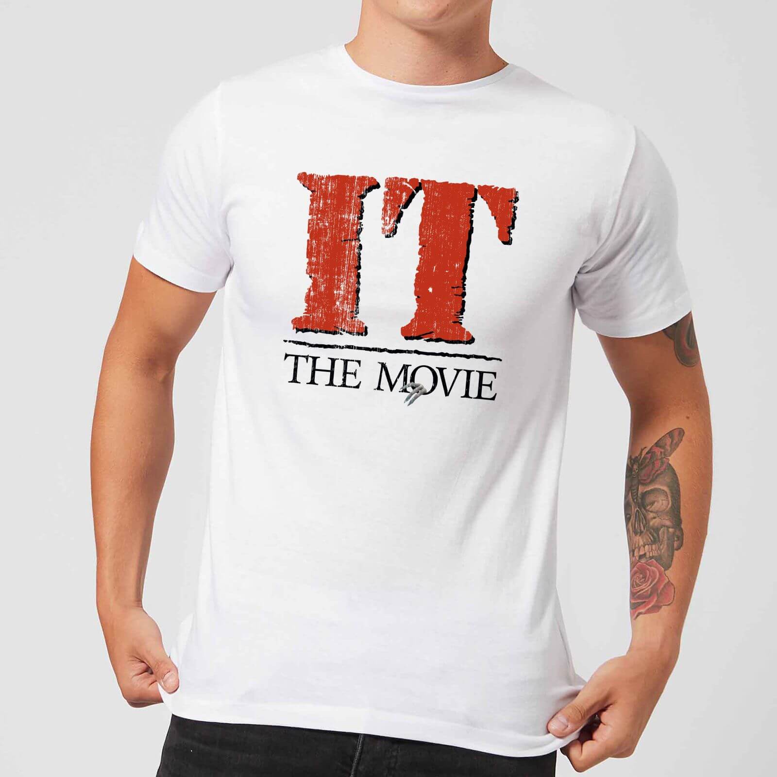 

IT The Movie Men's T-Shirt - White - XXL - Bianco