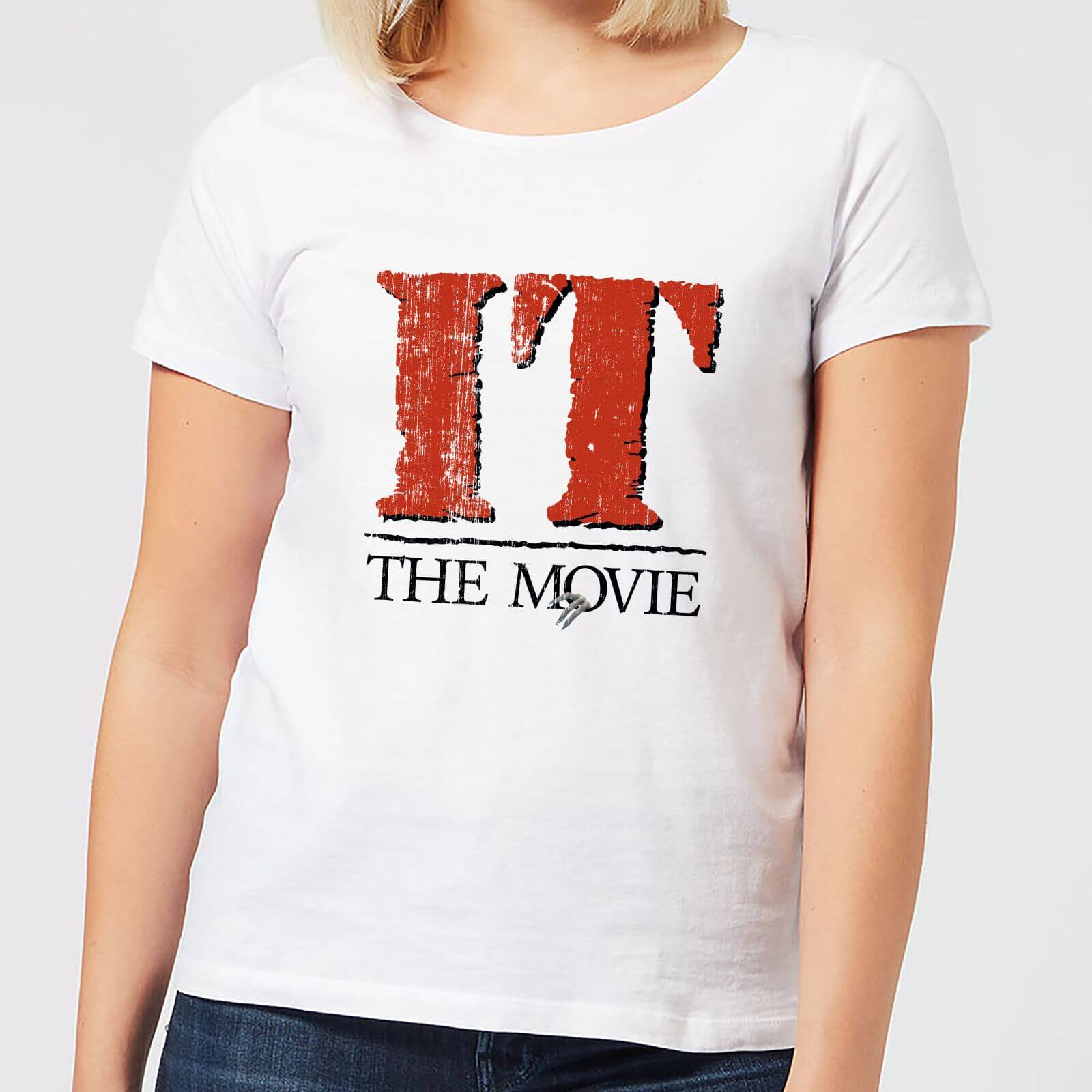 

IT The Movie Women's T-Shirt - White - M - Bianco
