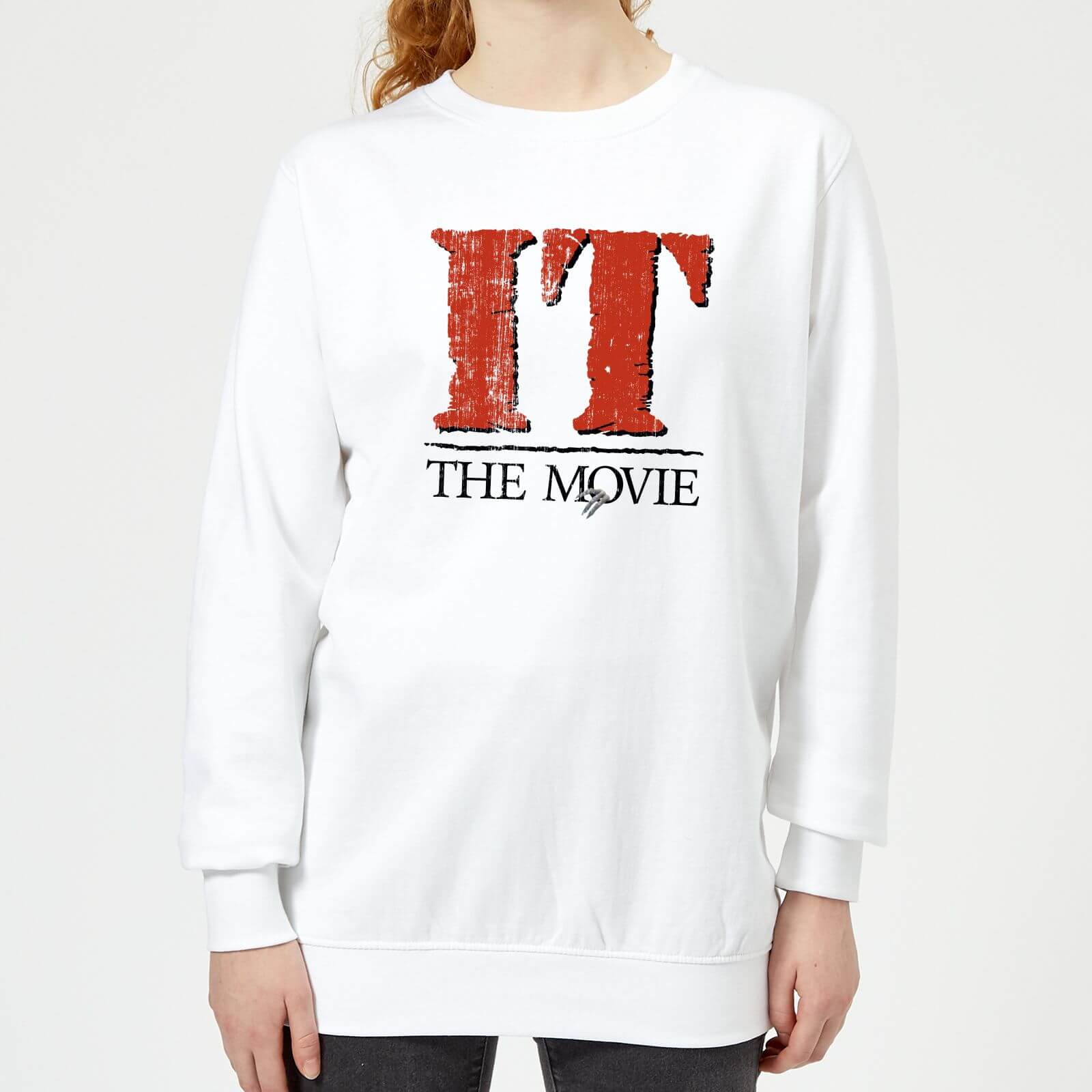 

IT The Movie Women's Sweatshirt - White - XL - Blanc