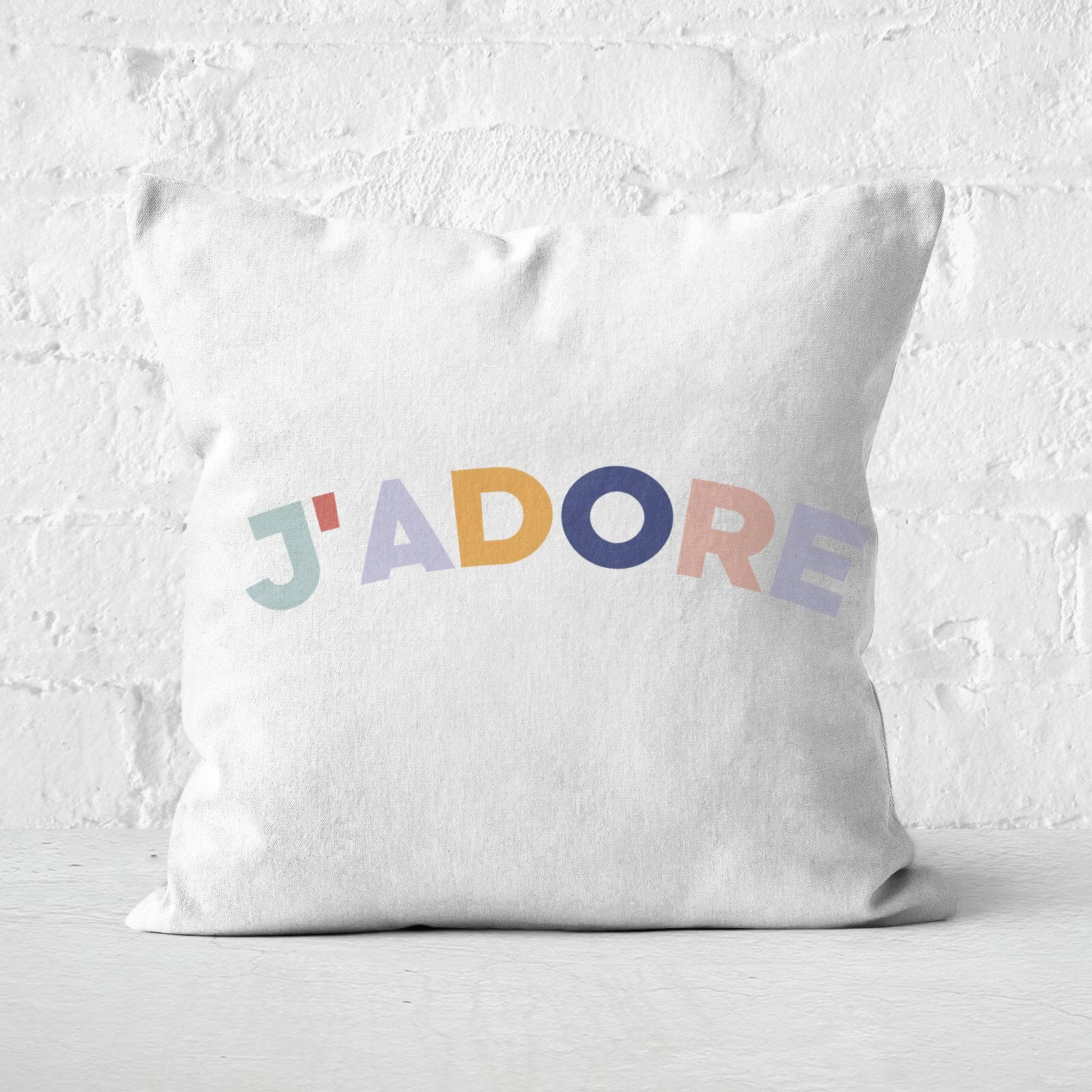 J'Adore Square Cushion - 60x60cm - Soft Touch