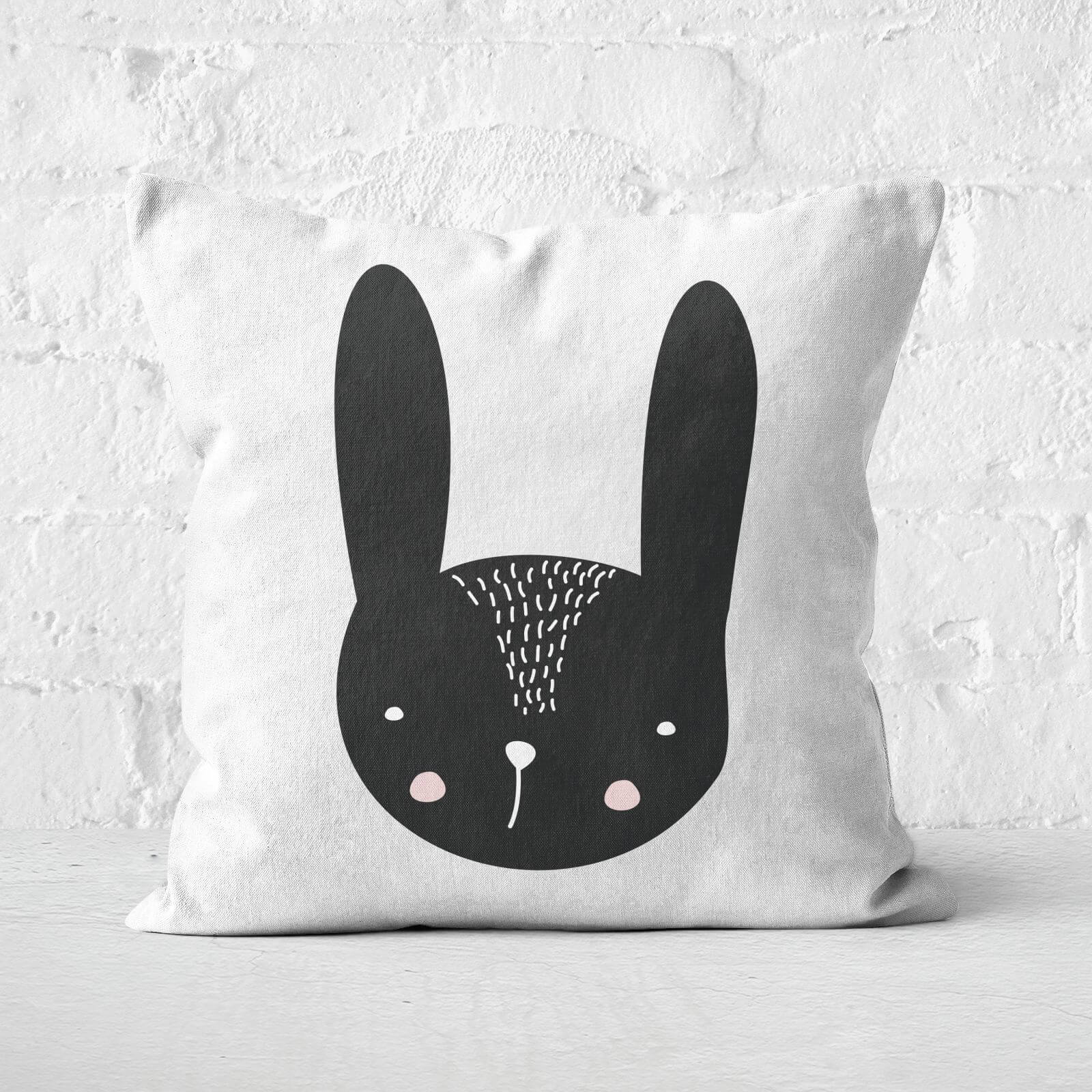 Rabbit Square Cushion - 60x60cm - Soft Touch