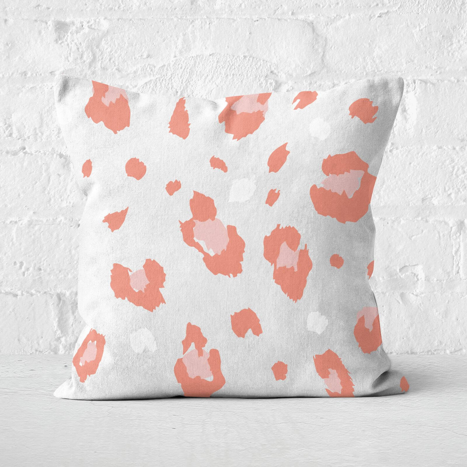 Cheetah Square Cushion - 60x60cm - Soft Touch