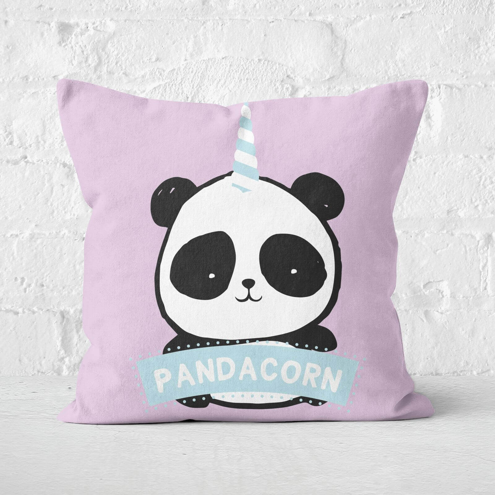 Pandacorn Square Cushion - 60x60cm - Soft Touch