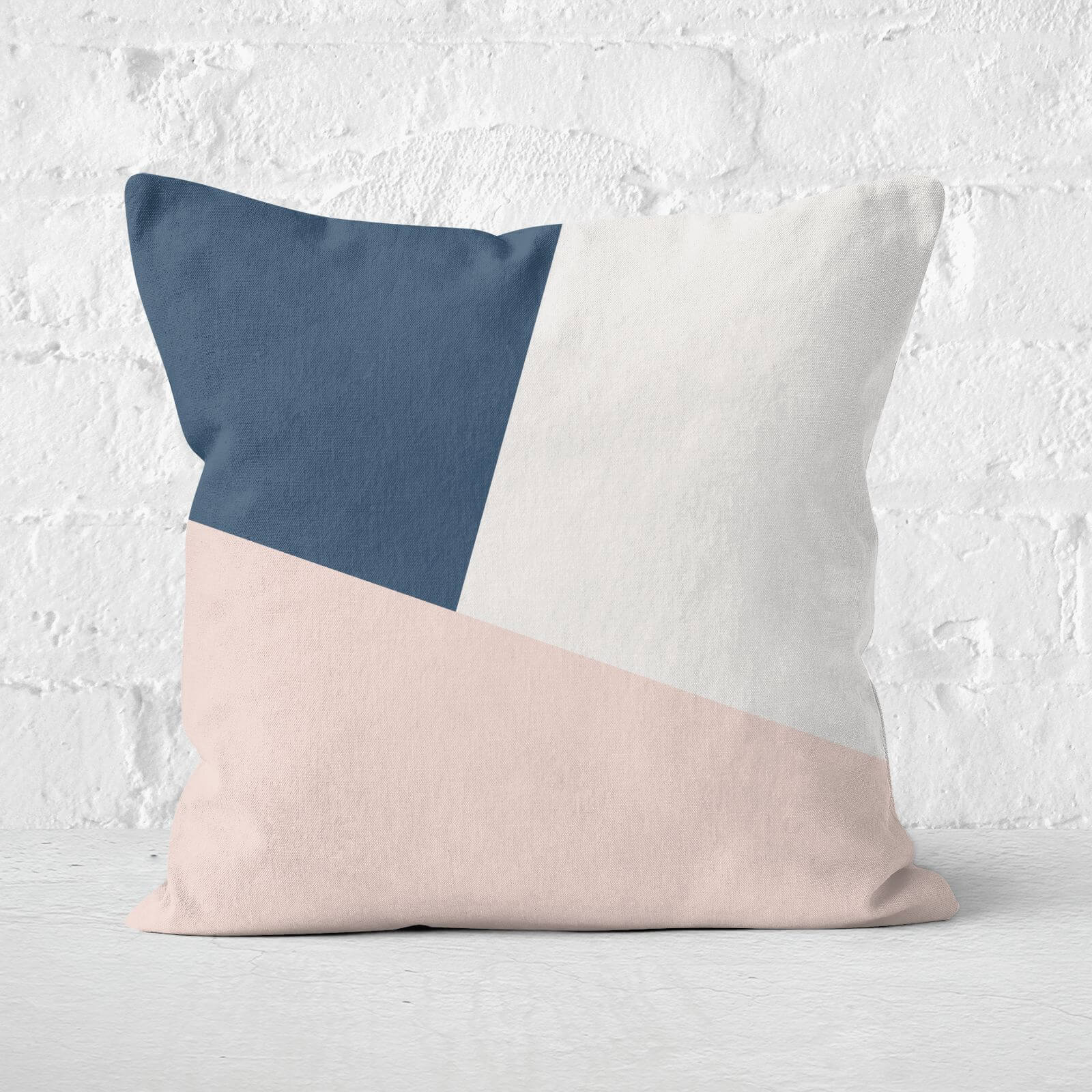 Geometric Shapes Square Cushion - 60x60cm - Soft Touch