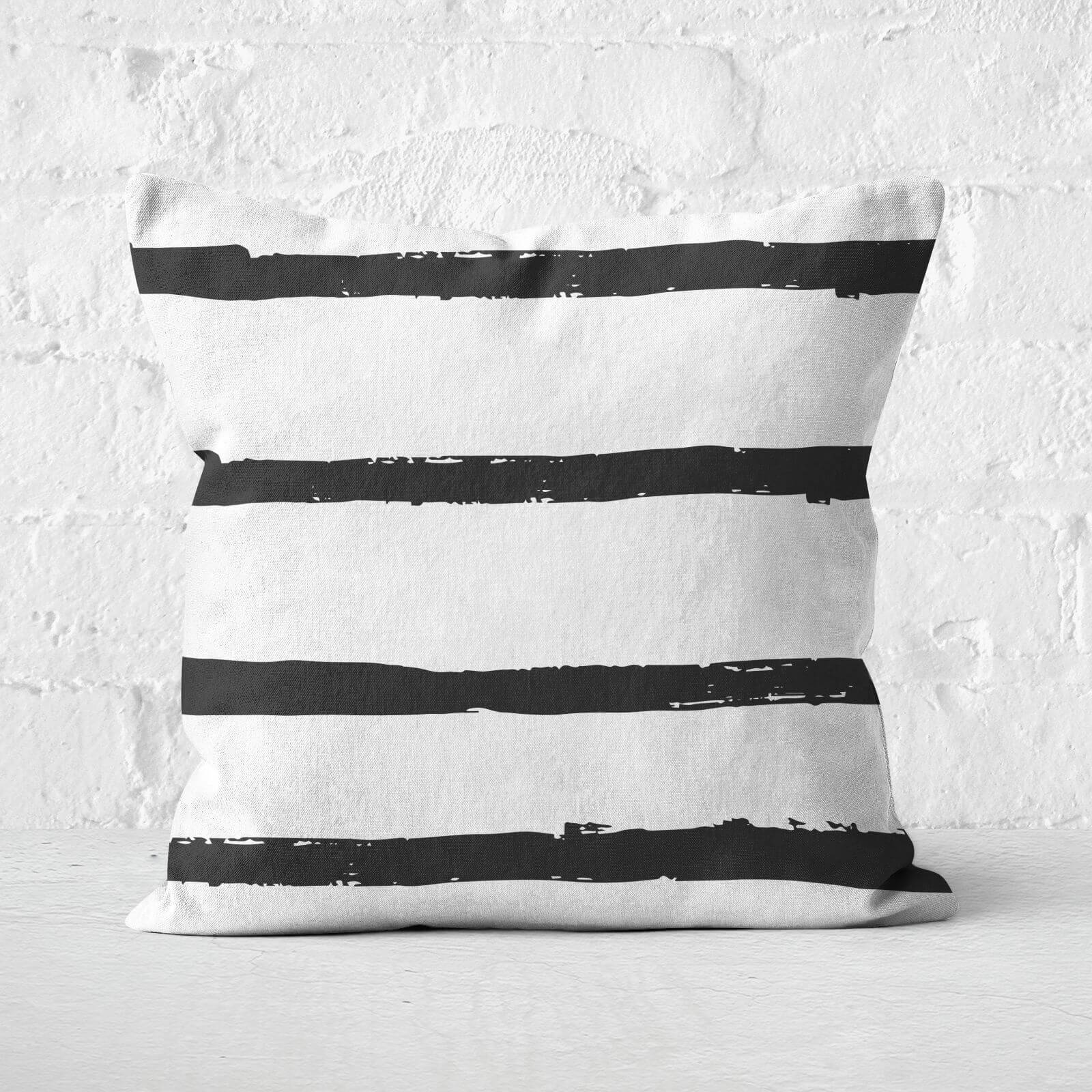 Stripes Square Cushion - 60x60cm - Soft Touch