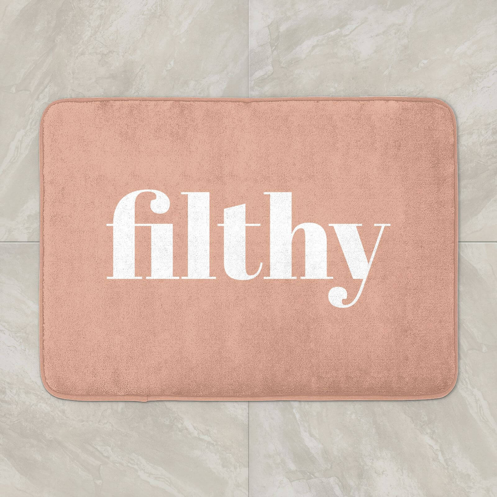 Filthy Bath Mat