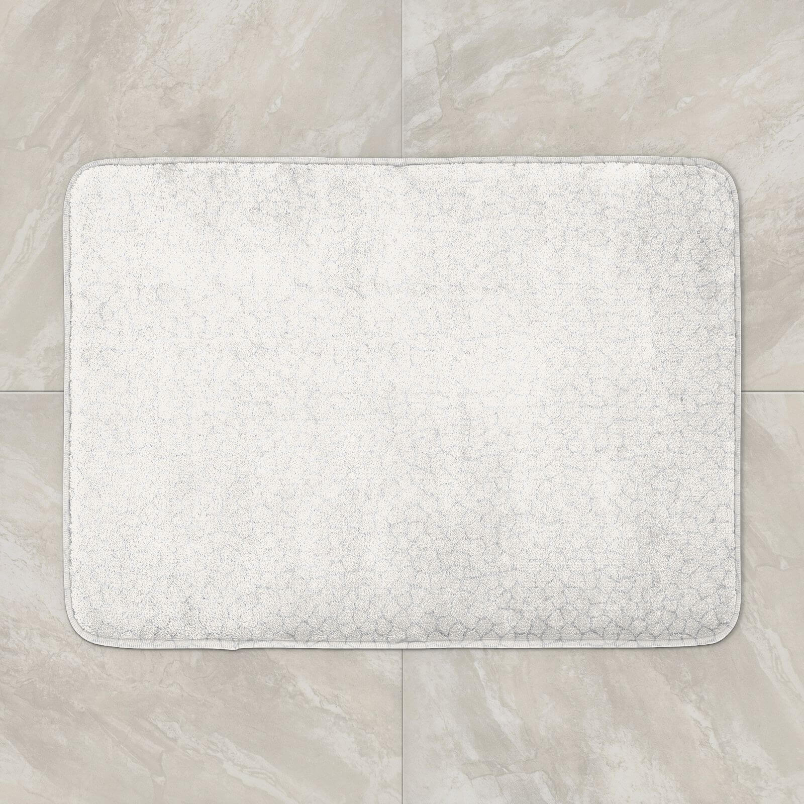 Scaled Snake Print Bath Mat