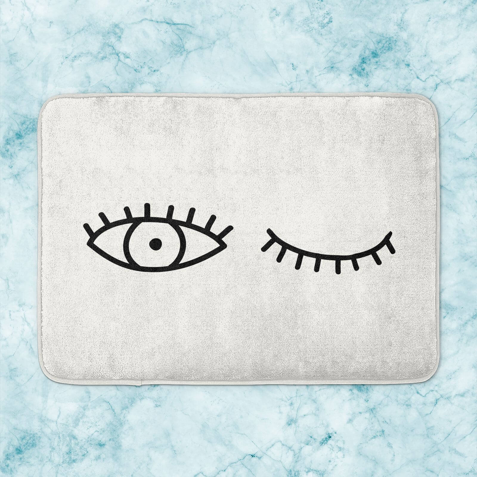 Wink Eye Bath Mat