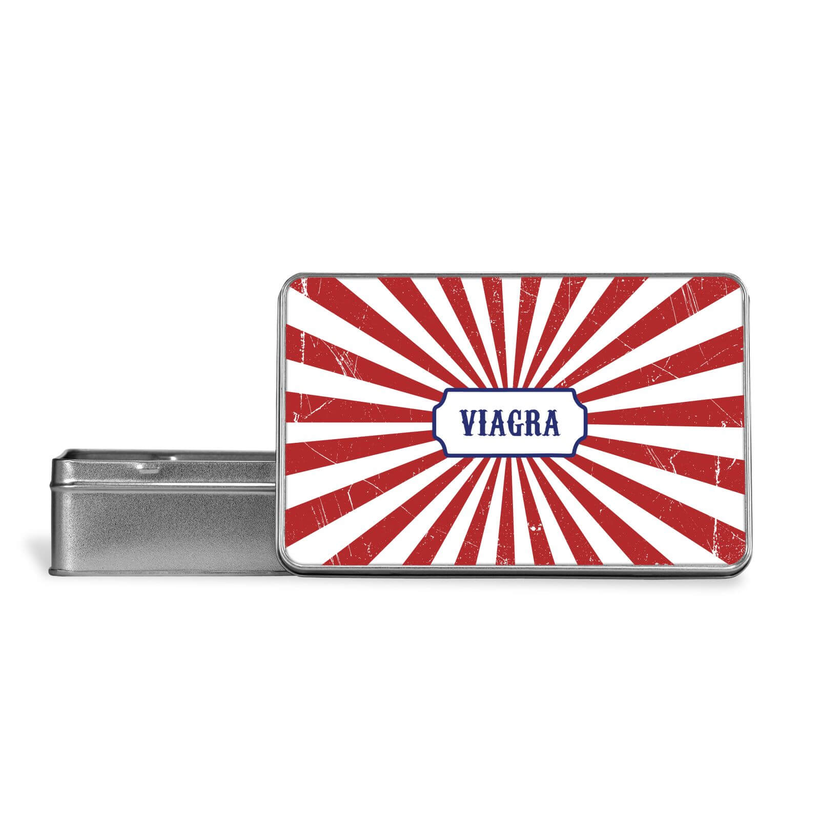 Viagra Metal Storage Tin