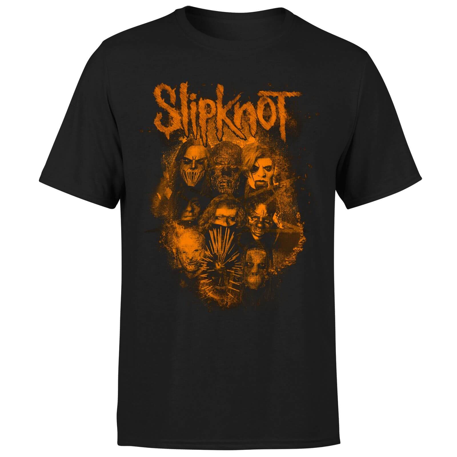Slipknot Bold Patch T-Shirt - Black - M - Black