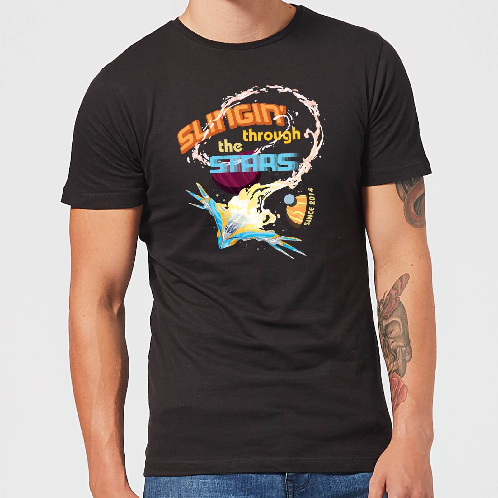 

Marvel Guardians Of The Galaxy Milano Stars T-Shirt Uomo - Nero - XS