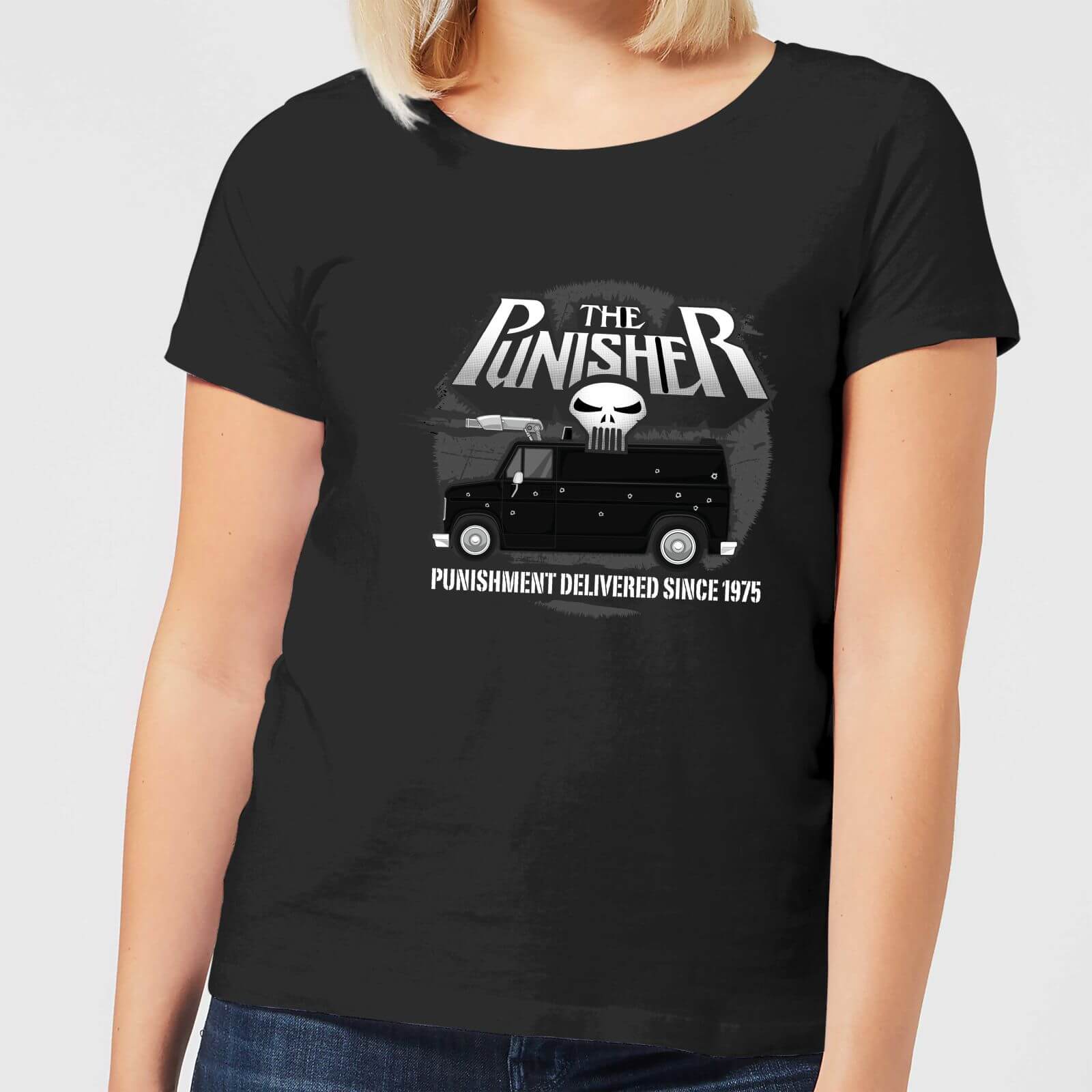 

Marvel The Punisher Battle Van Women's T-Shirt - Black - M - Noir