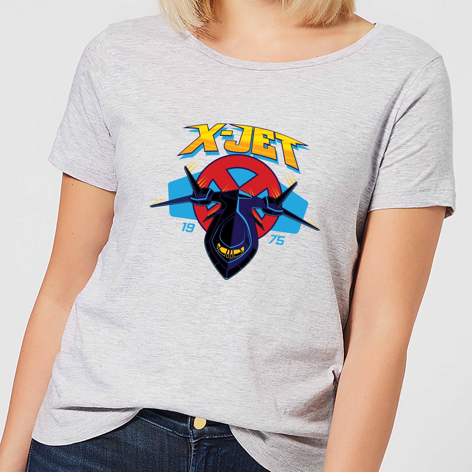 Marvel X-Men X-Jet Women's T-Shirt - Grey - L - Grey