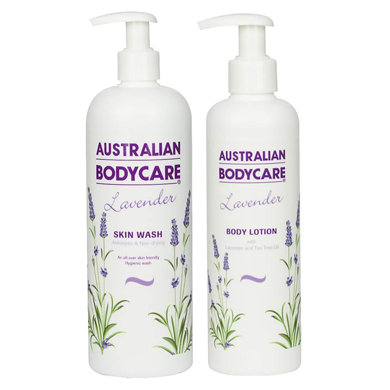 

Australian Bodycare Lavender Skin Wash 500ml and Lavender Body Lotion 250ml Bundle