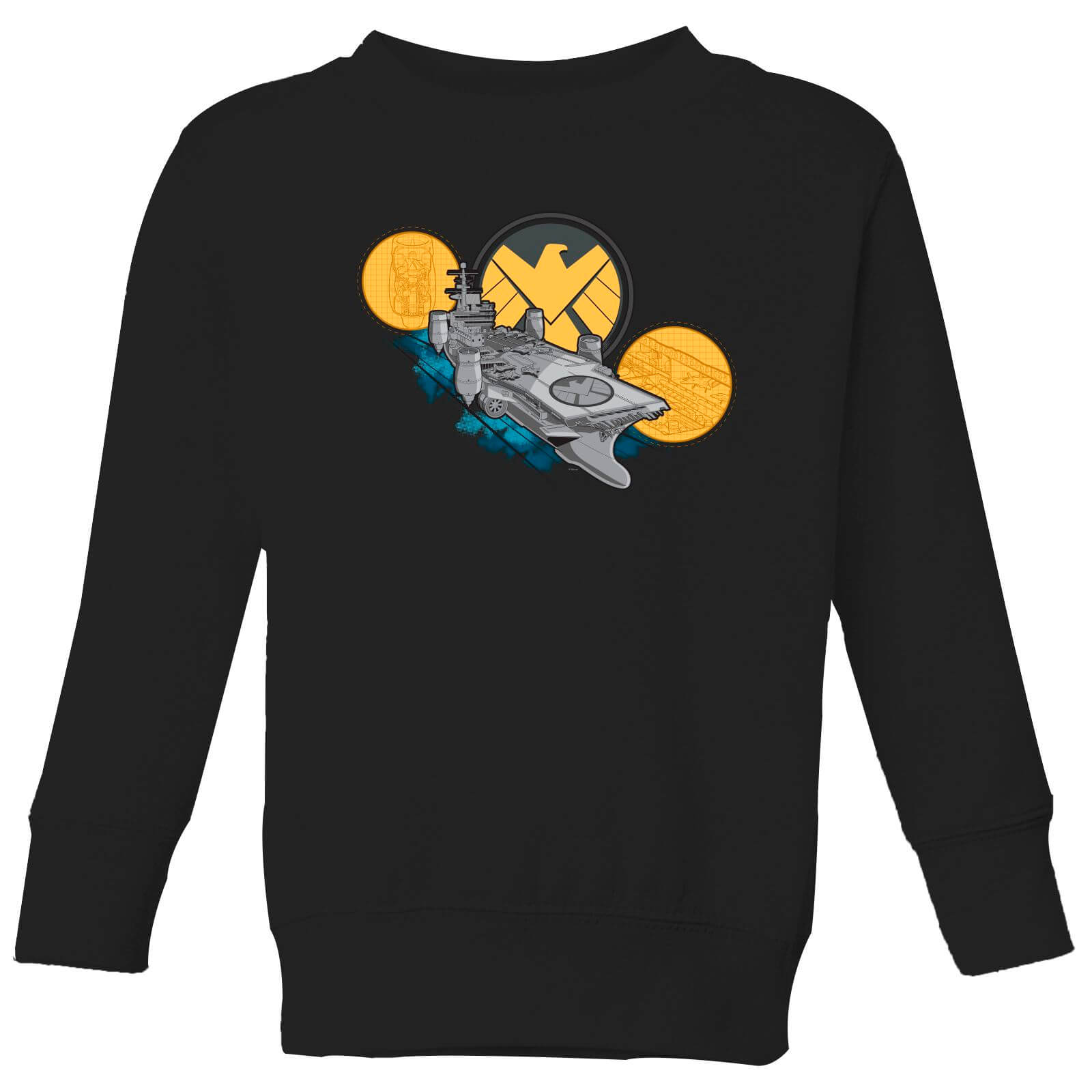 

Marvel S.H.I.E.L.D. Helicarrier Kids' Sweatshirt - Black - 9-10 ans - Noir