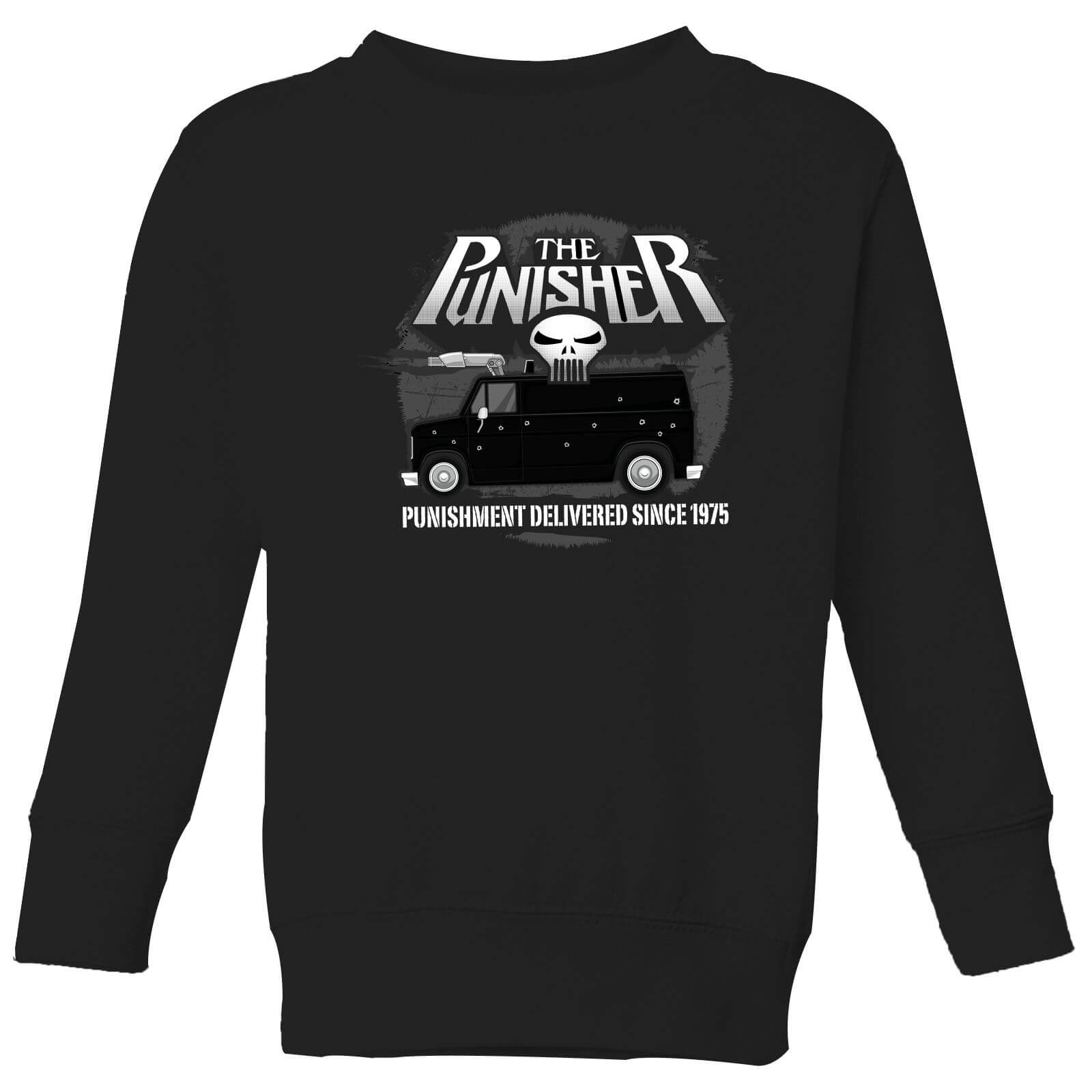 Marvel The Punisher Battle Van Kids' Sweatshirt - Black - 3-4 años - Negro